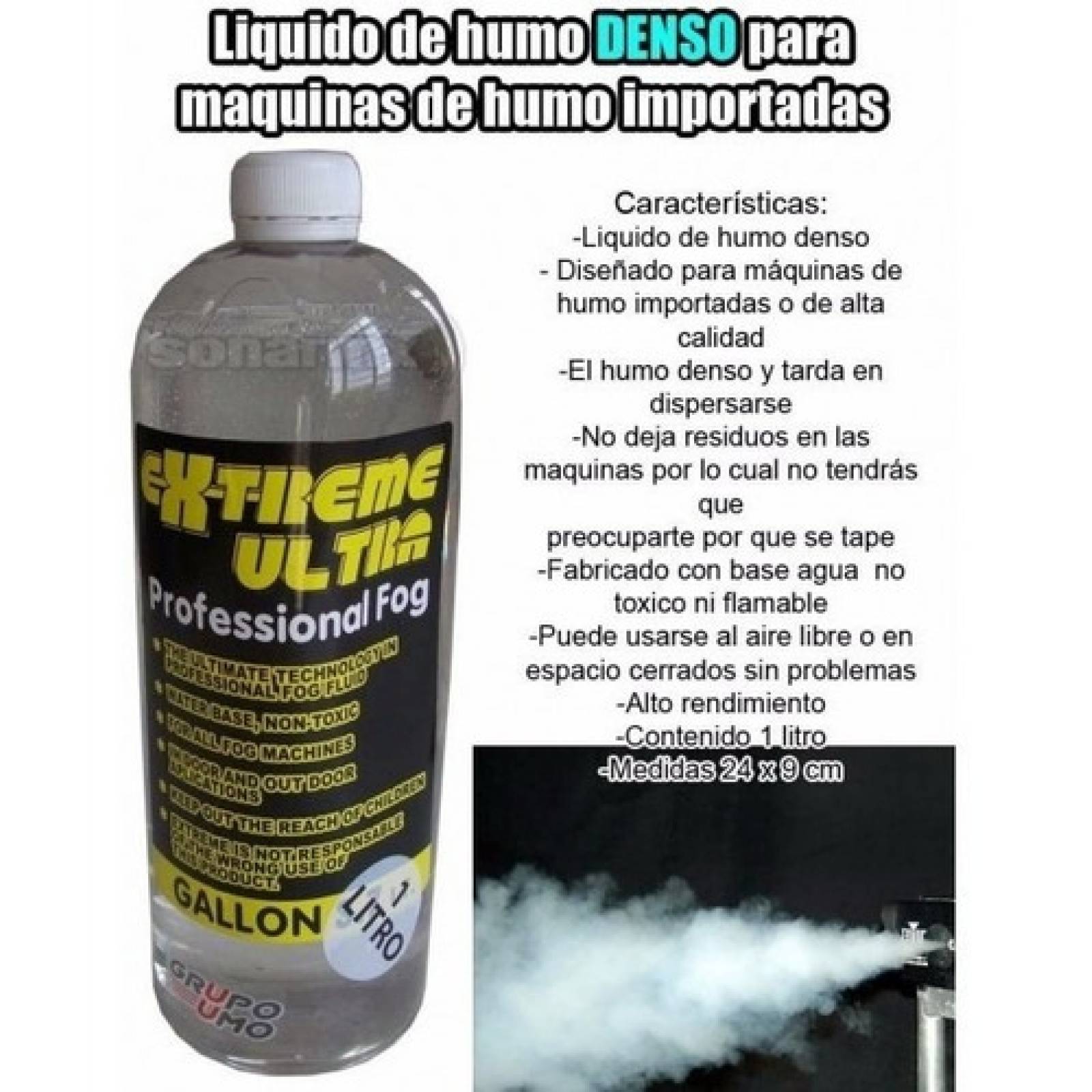 9 Litros De Liquido De Humo Para Maquina De Humo Denso