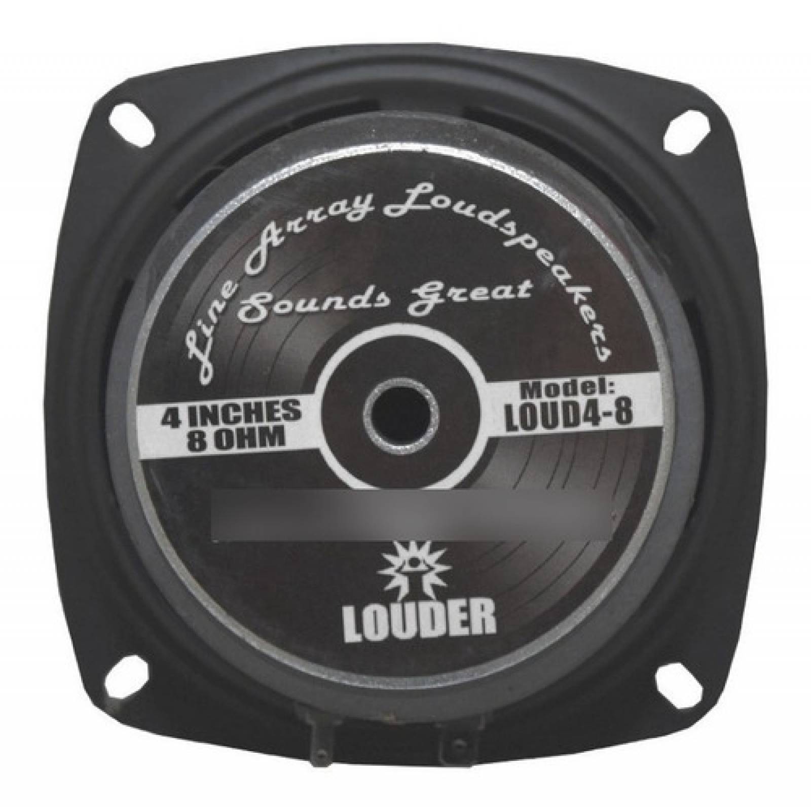 Bocina 4 Pulgadas Profesional Bafles Line Array 8 Ohms