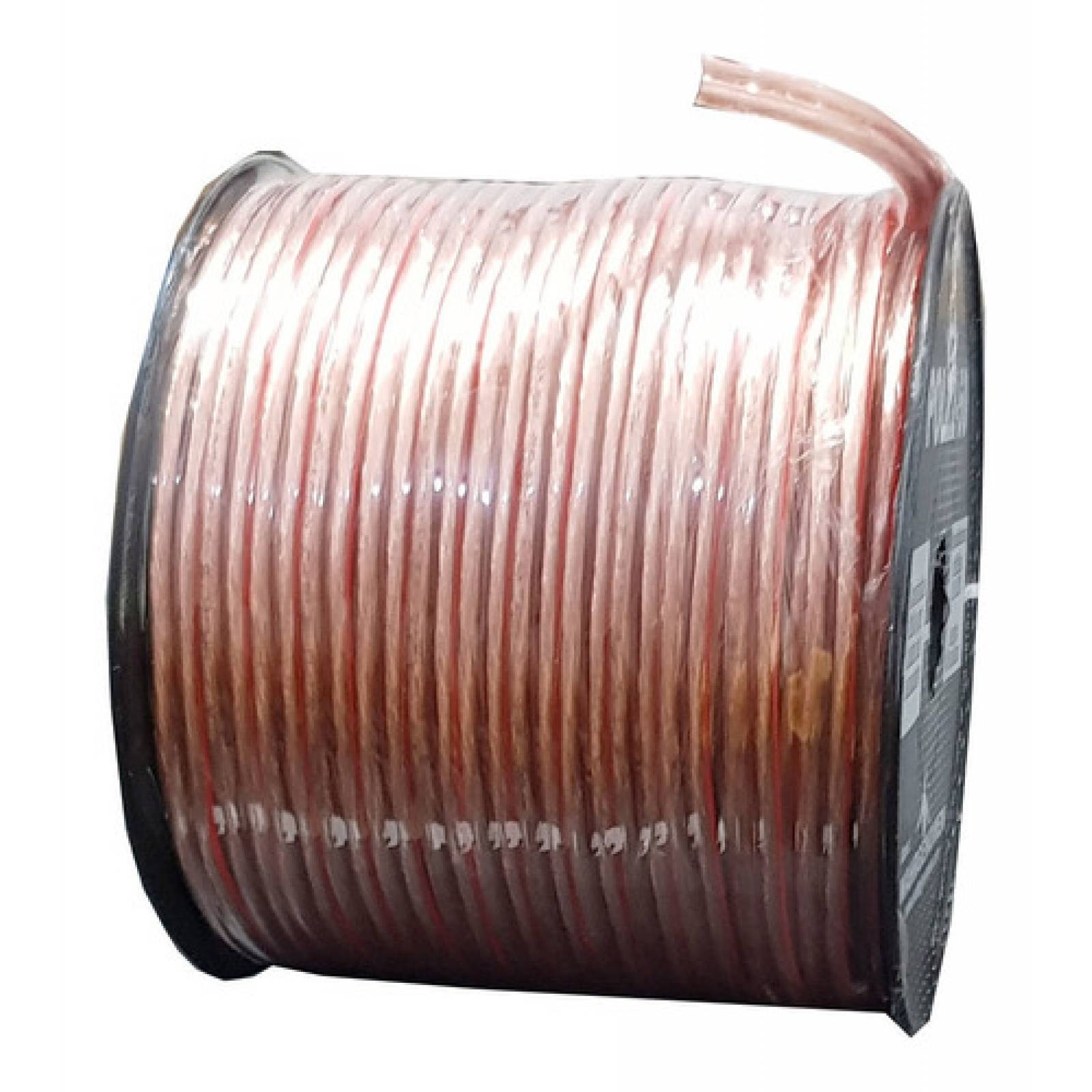 Rollo De Cable Bocina Uso Rudo Calibre 12 Polarizado 50m
