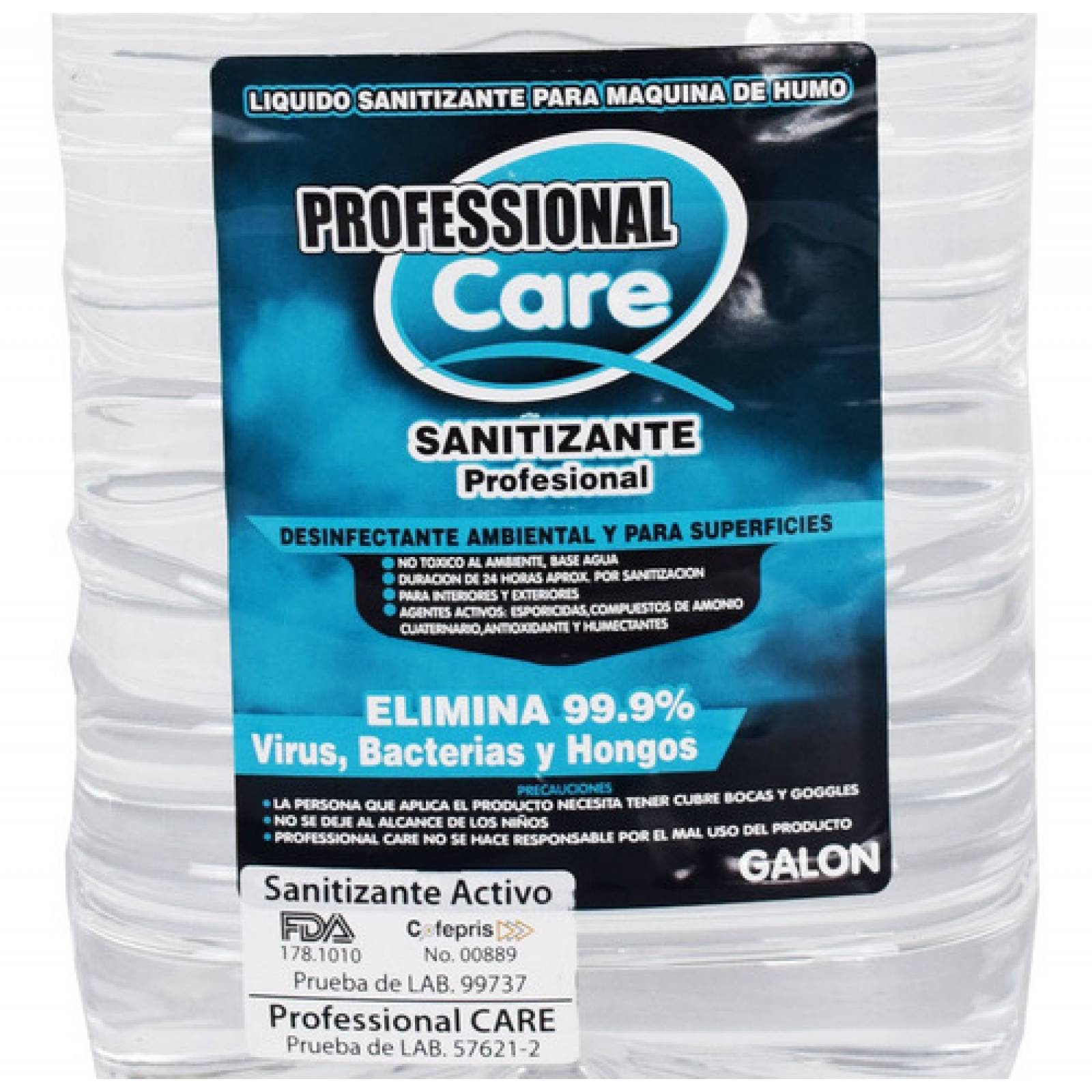 Liquido Sanitizante Para Maquina De Humo Desinfectante