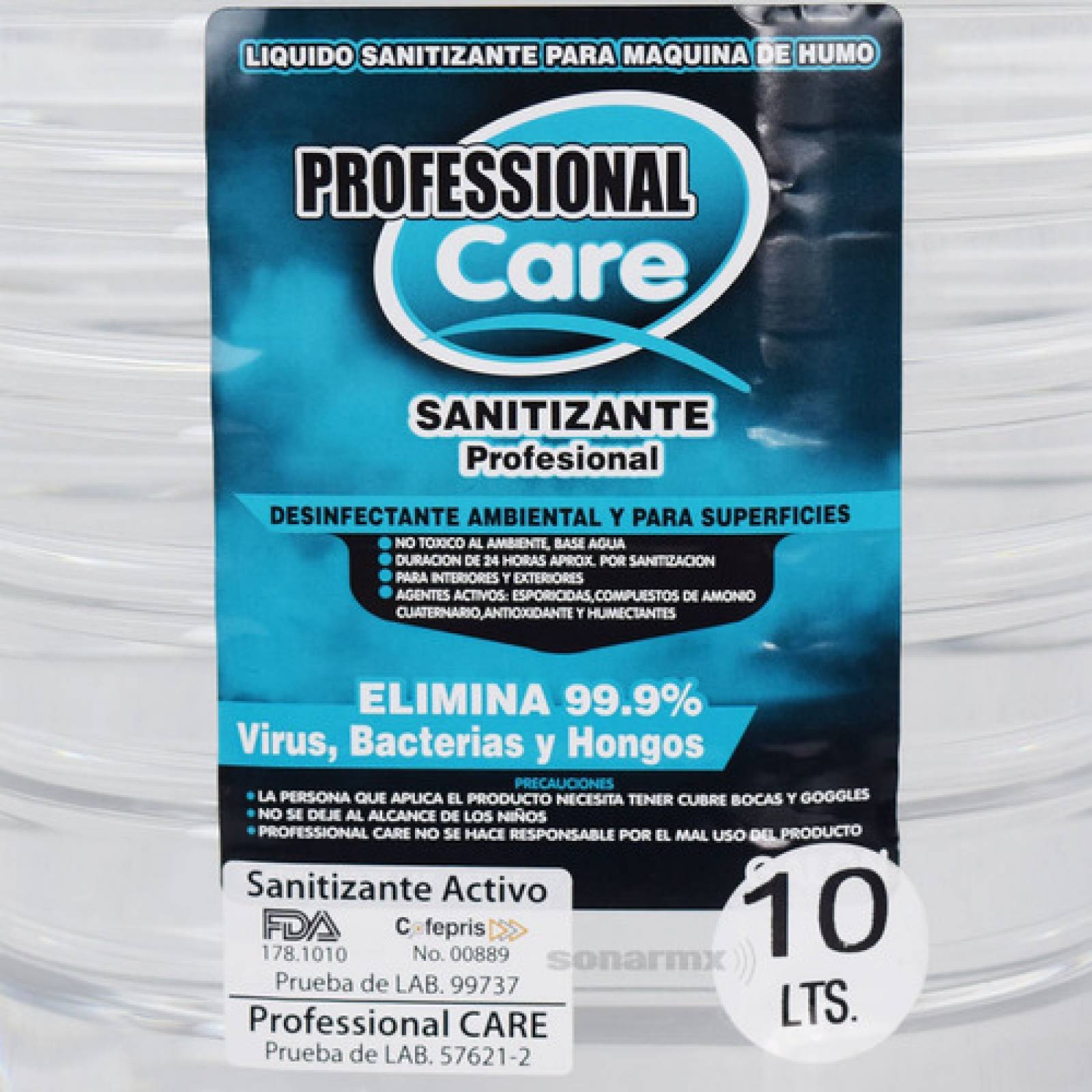 Liquido Sanitizante Desinfectante Para Maquina De Humo