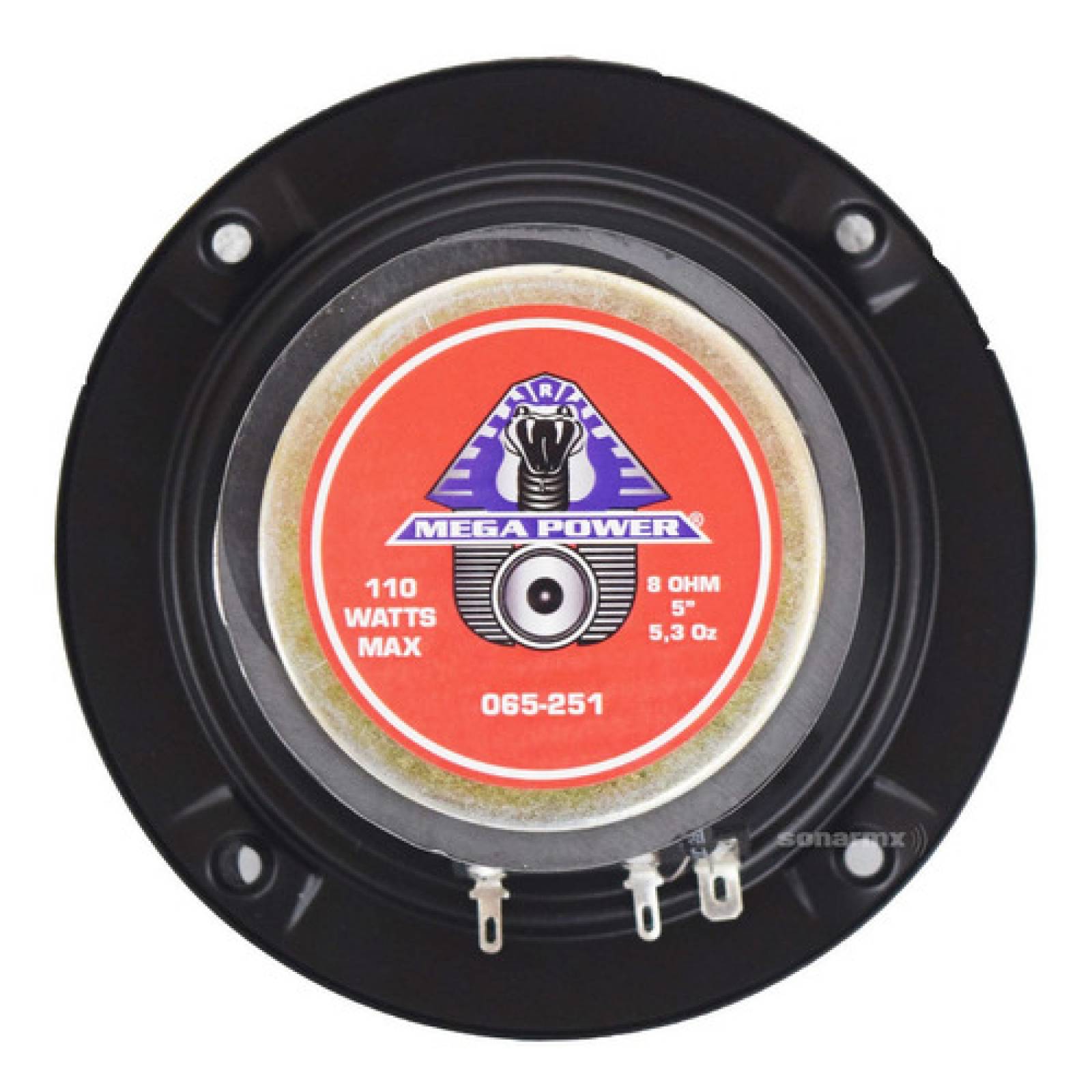 Bocina 5 Pulgadas 8 Ohms Medio Para Bafles
