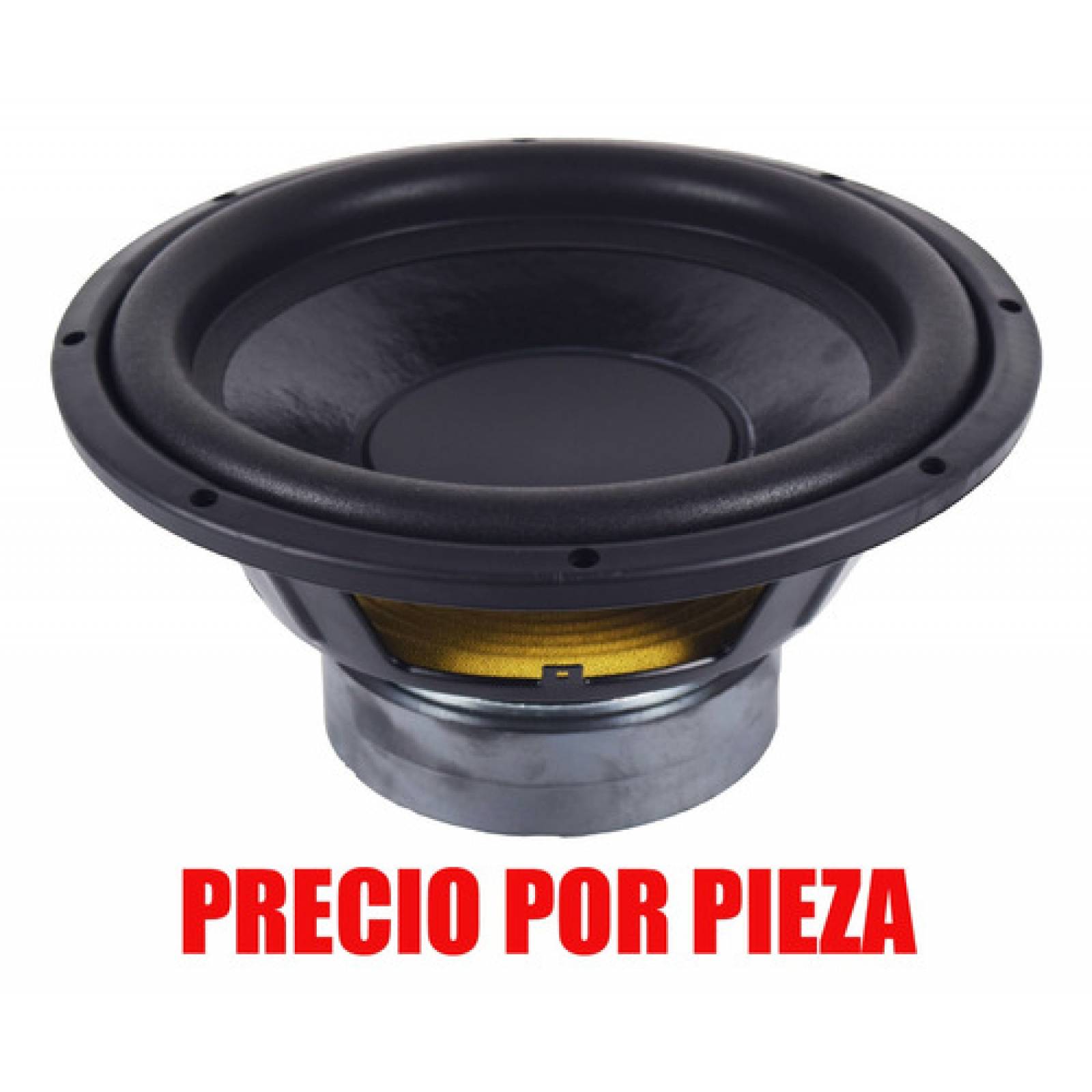 Subwoofer Bocina Woofer 12 Pulgadas Doble Bobina Spl