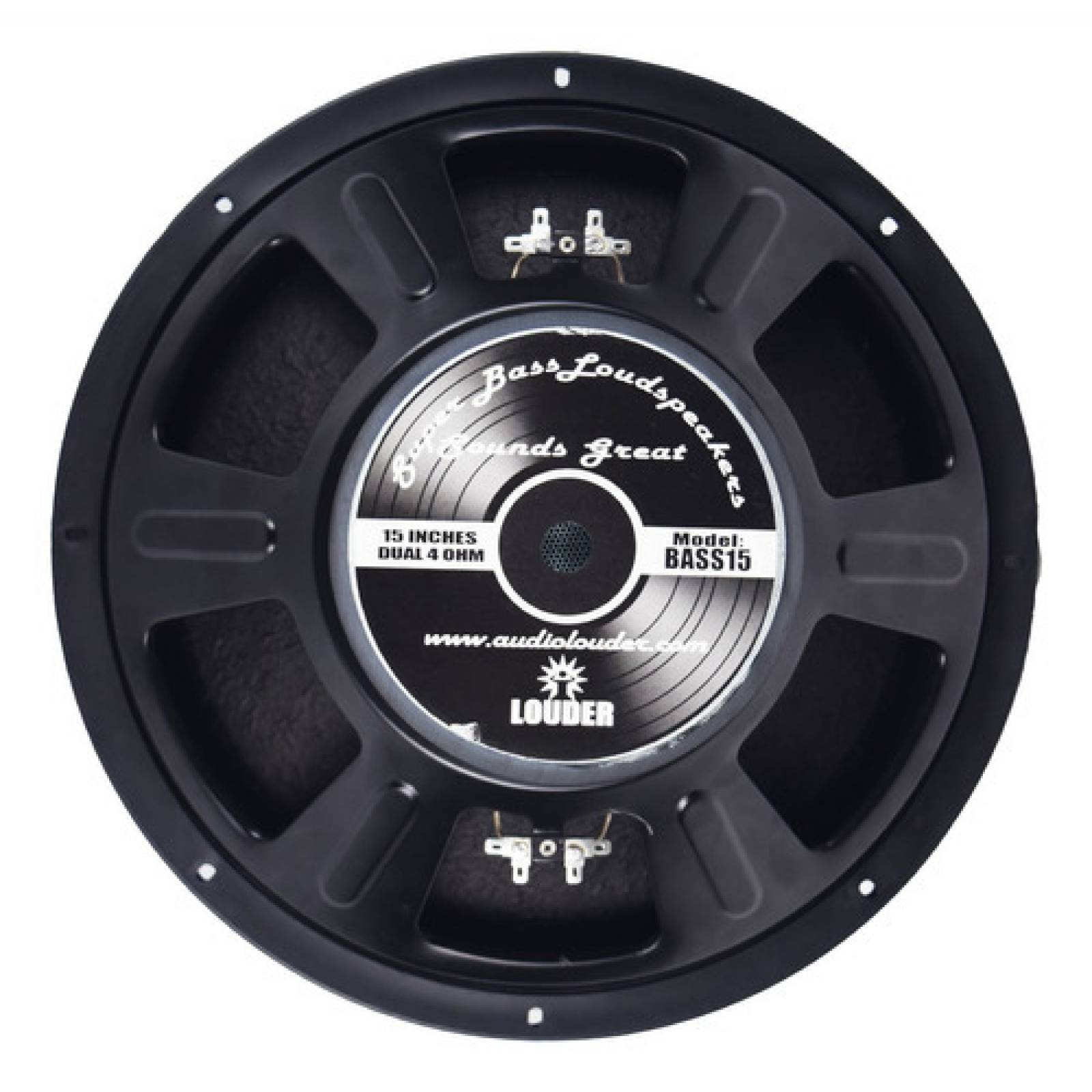 Subwoofer Bocina Woofer 15 Pulgadas Doble Bobina Spl