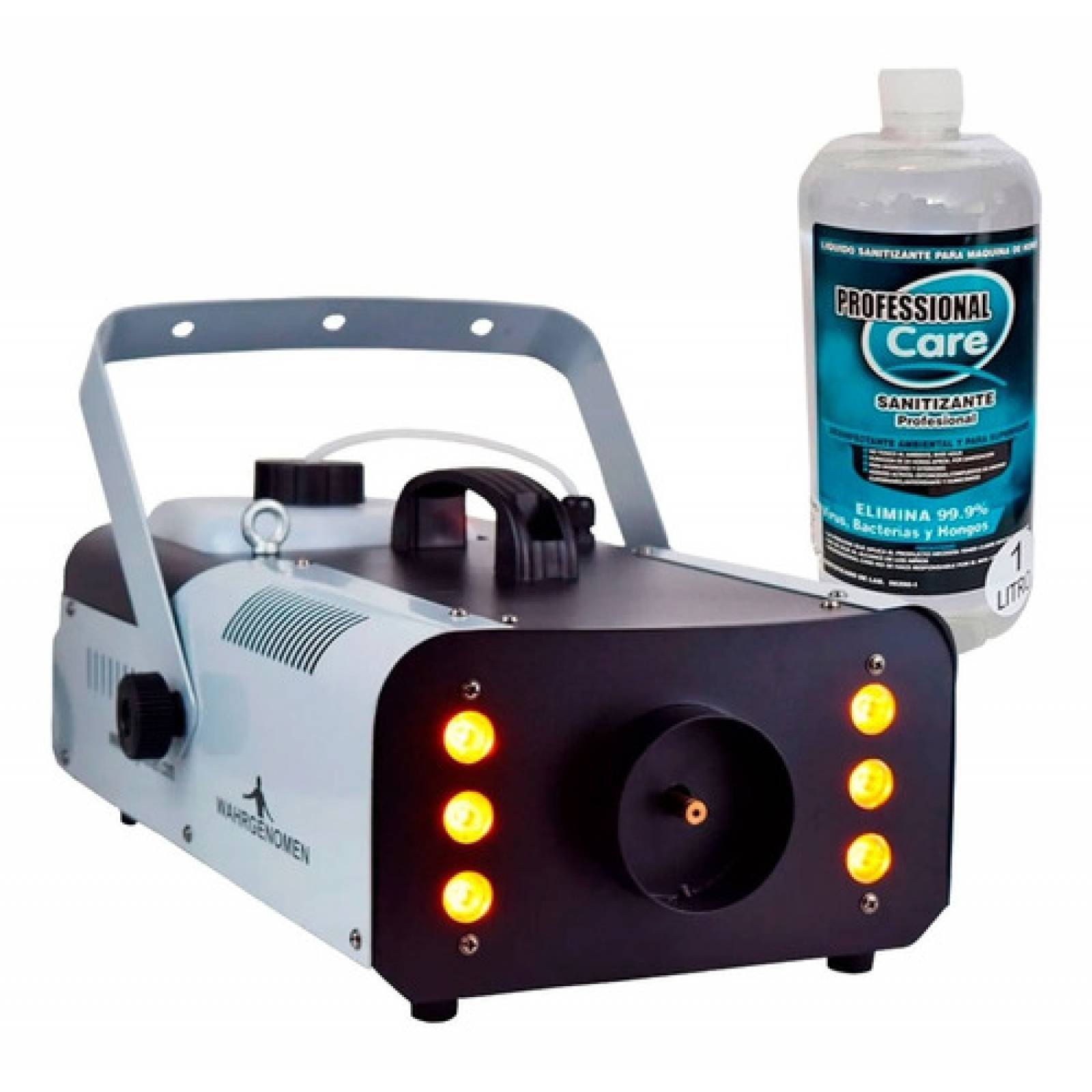 Maquina De Humo 1500w Inalambrica  1 Litro Sanitizante