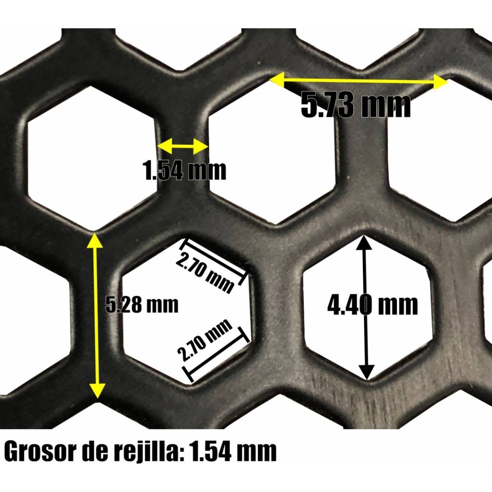Rejilla Bafle Lamina Perforada Acero Pintada 43x113.8cm
