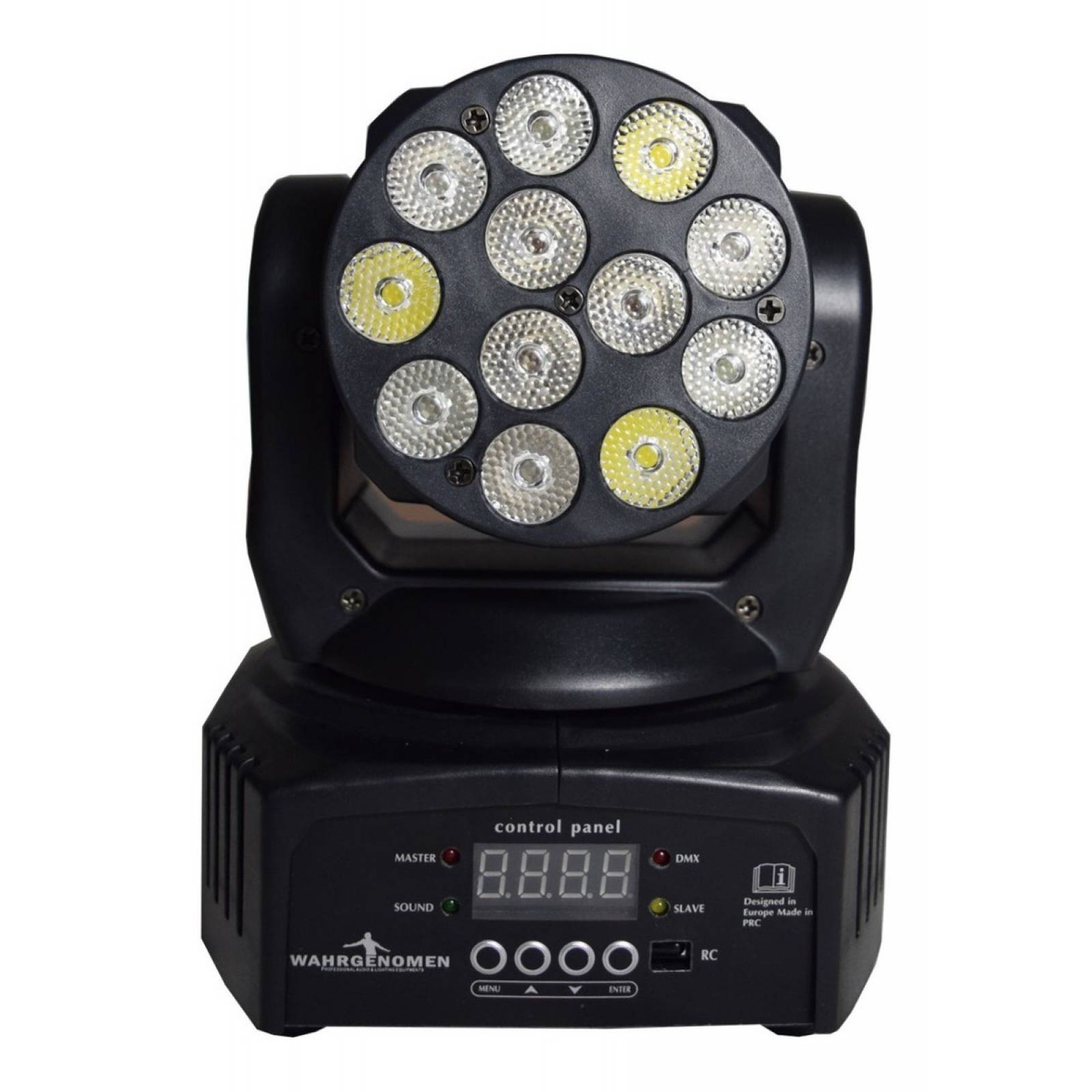 4 Cabeza Movil Led Wash Rgb, Luz Dj Disco Robotica Dmx Luces