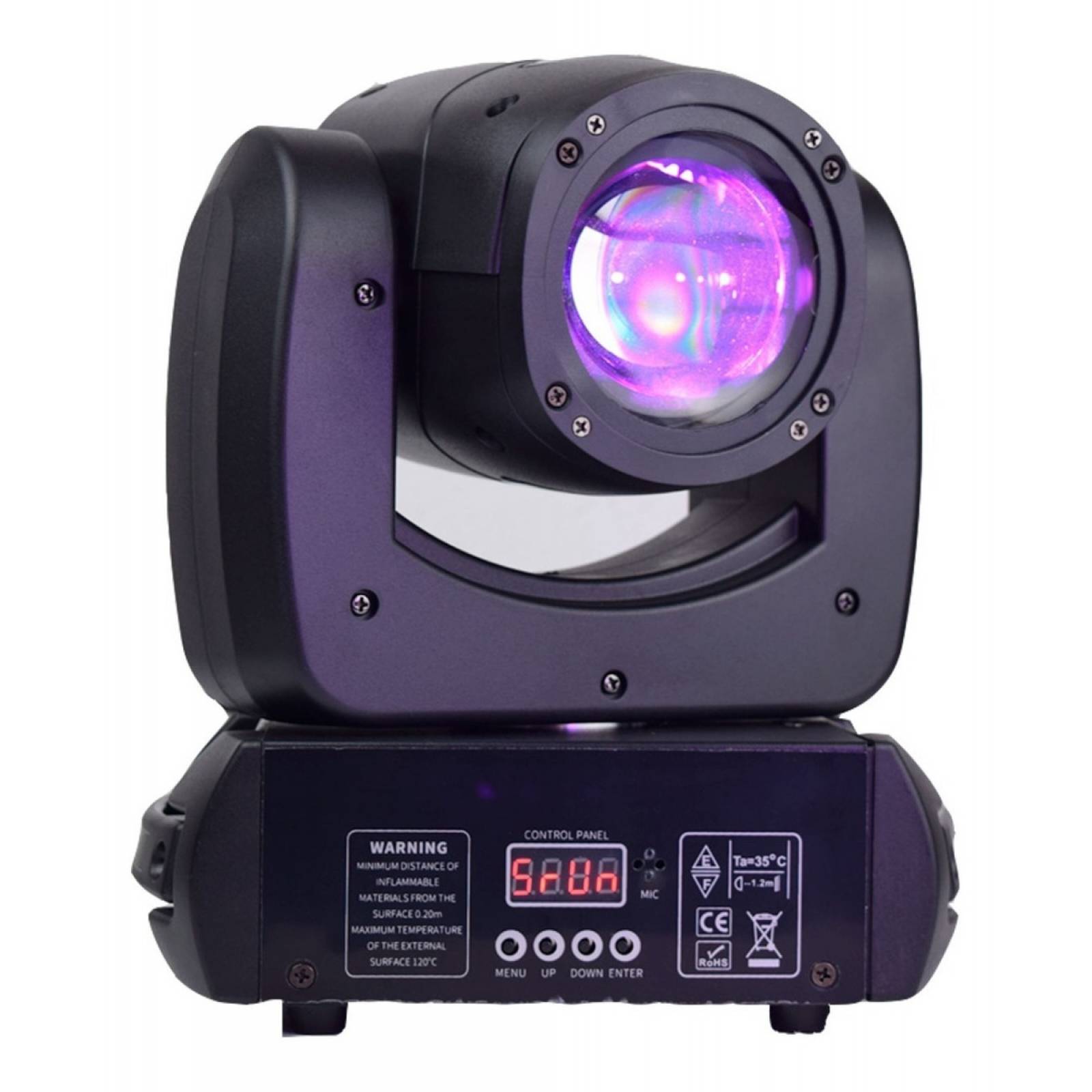 Set 2 Cabeza Movil Robotica Dj Spot Led Disco Dmx Con Case