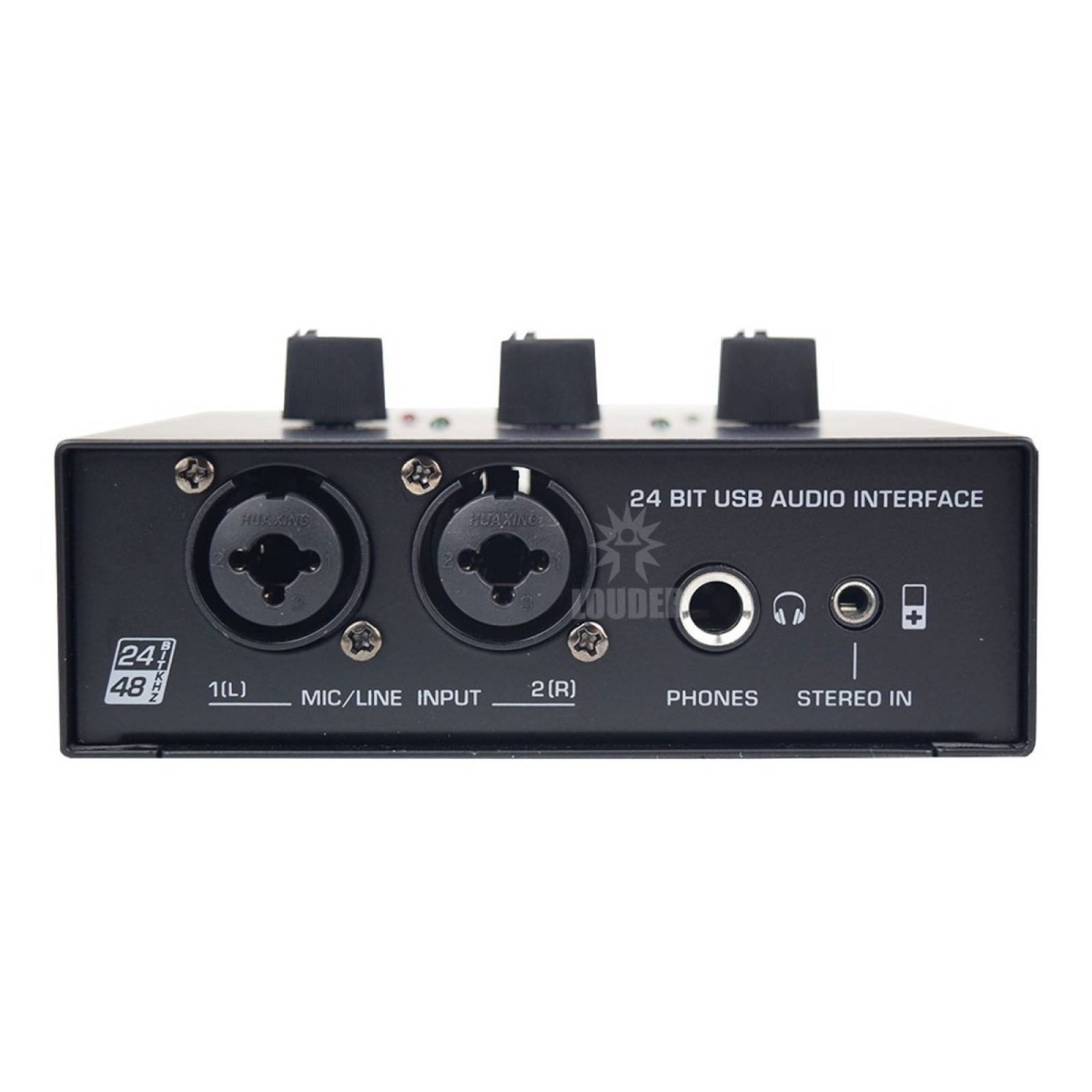 Interfaz De Audio Portatil Para Grabacion Instrumento Usb