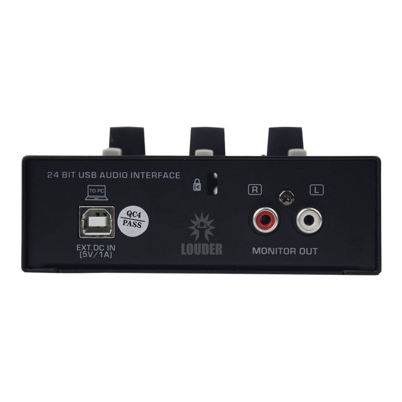 Interfaz De Audio Portatil Para Grabacion Instrumento Usb