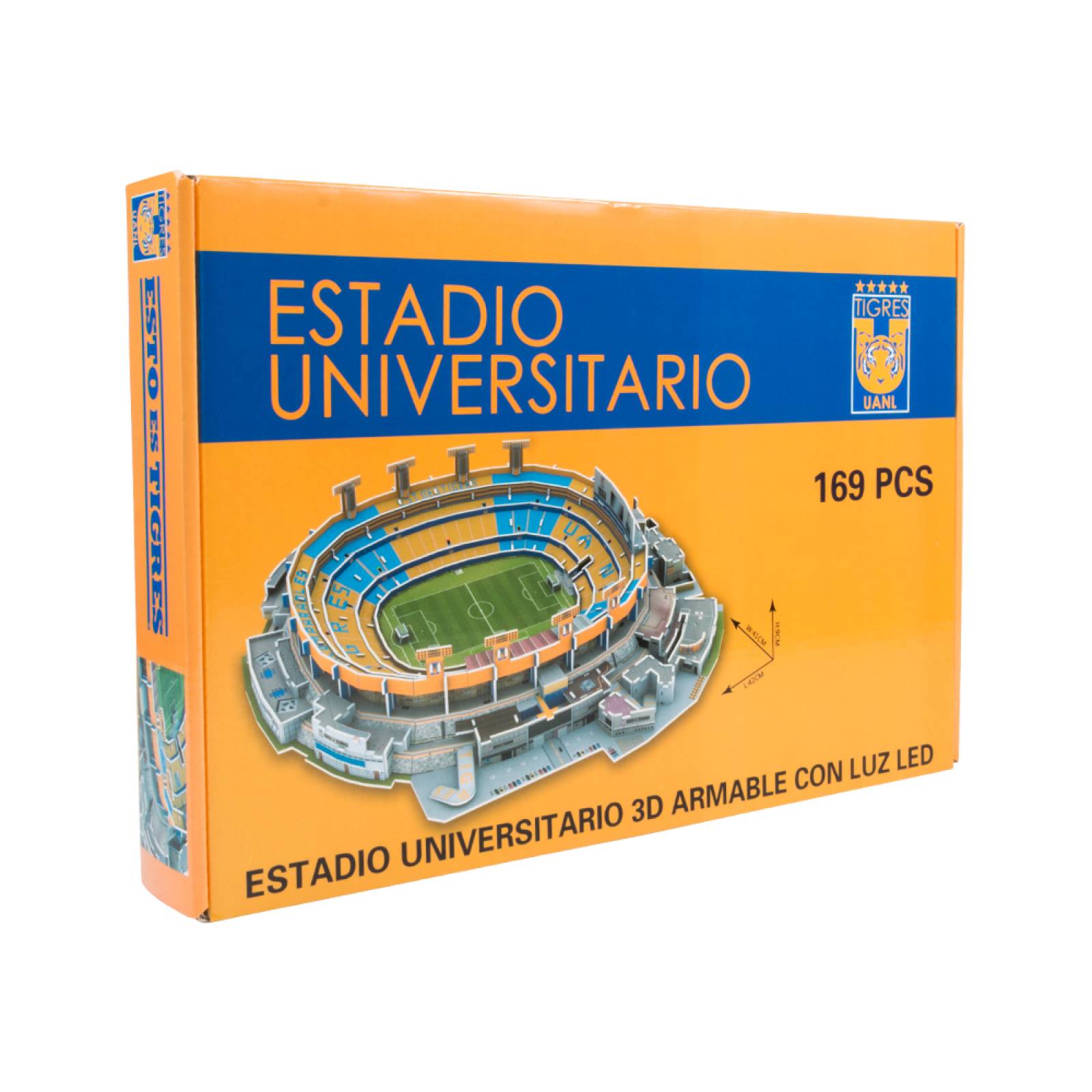 Estadio UANL Tigres armable rompecabezas 3D