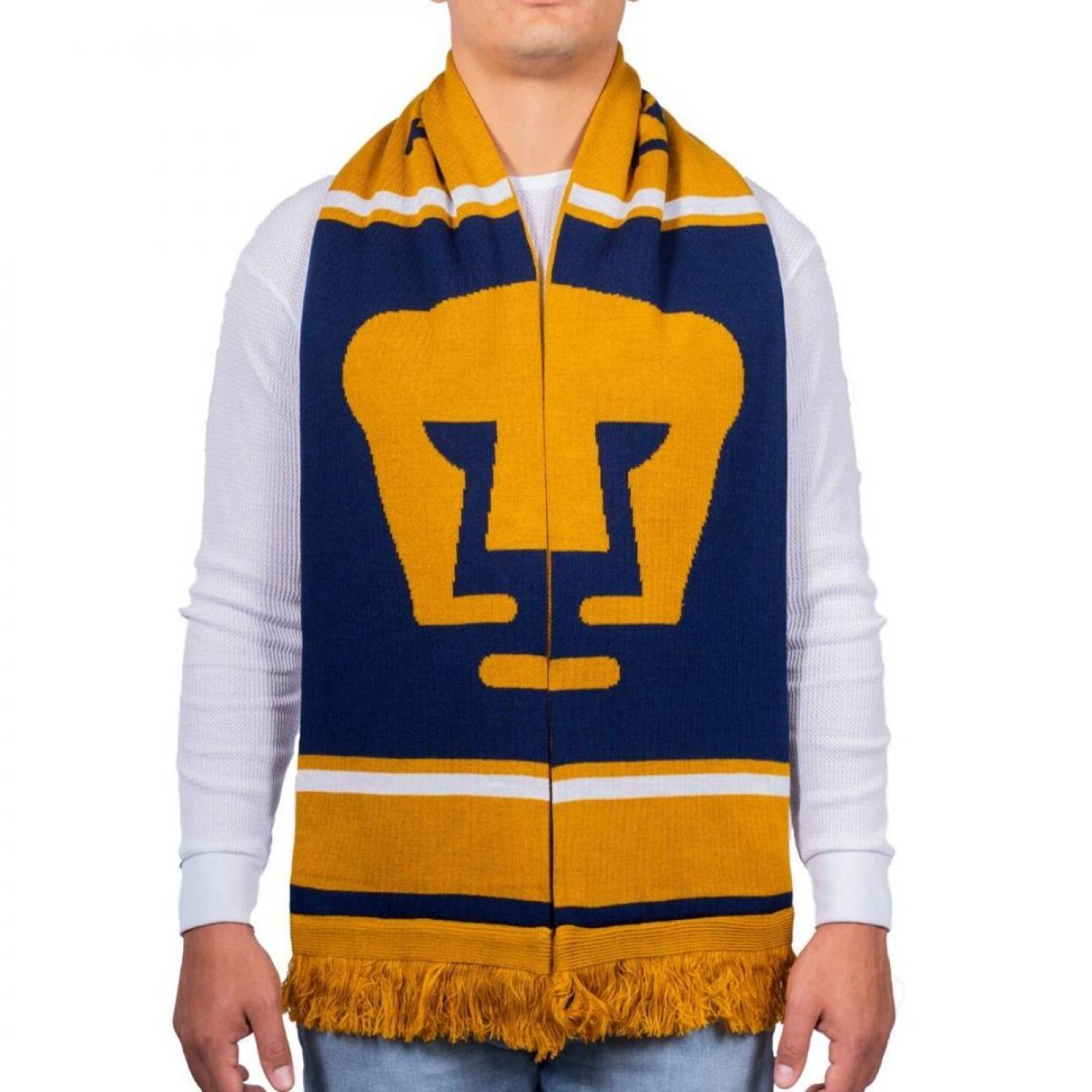 Bufanda Pumas UNAM Azul