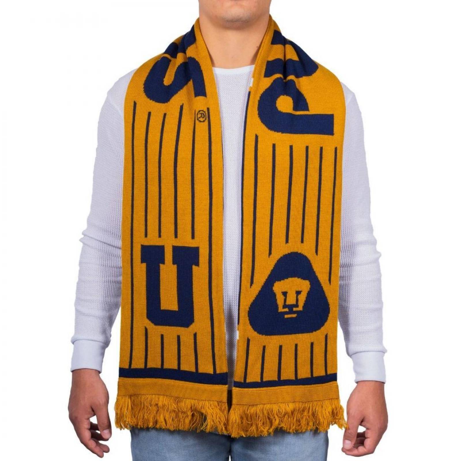 Bufanda Pumas UNAM Azul