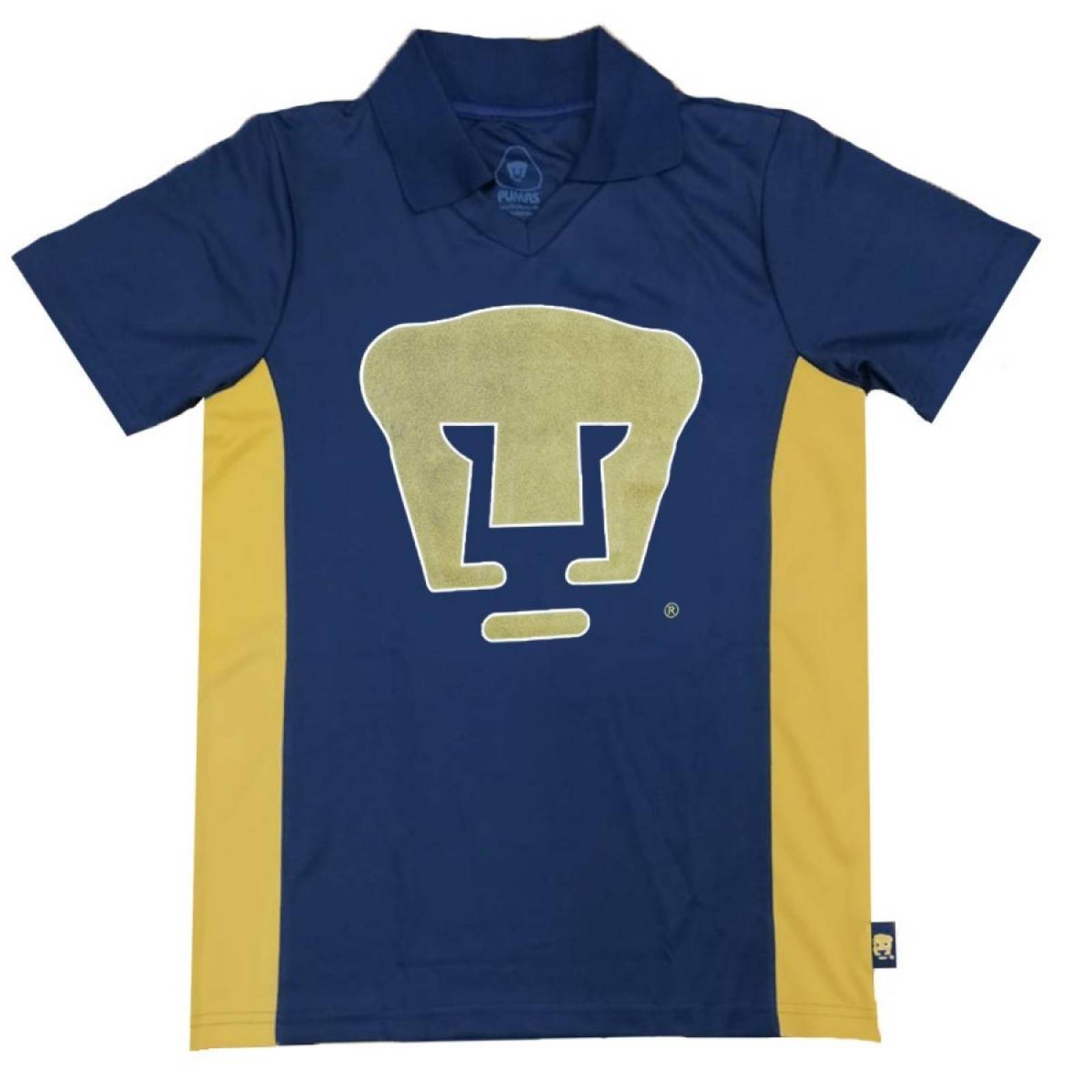 Playera Polo Para Hombre Pumas Azul
