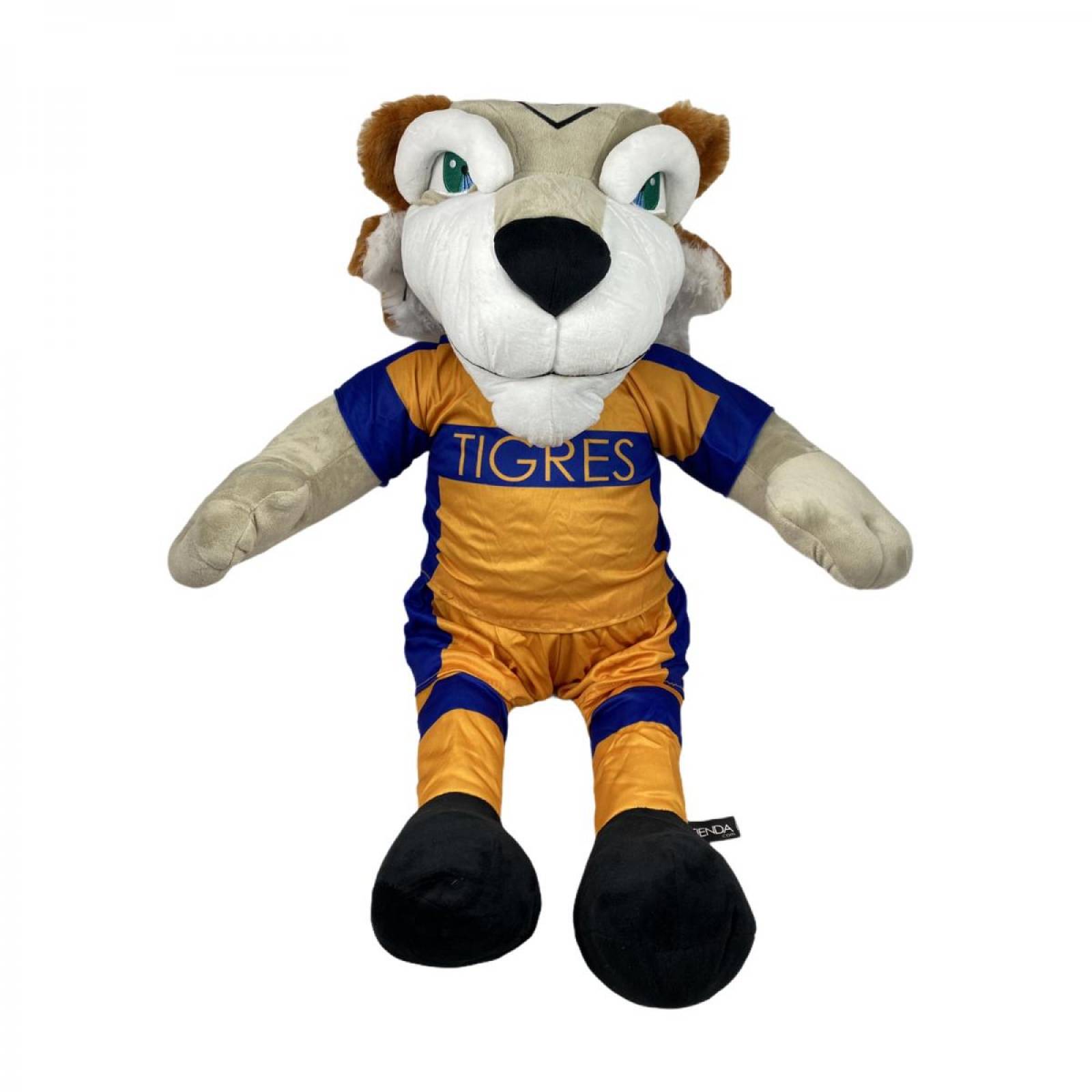 Peluche Mascota Oficial Club Tigres Grande Color Azul