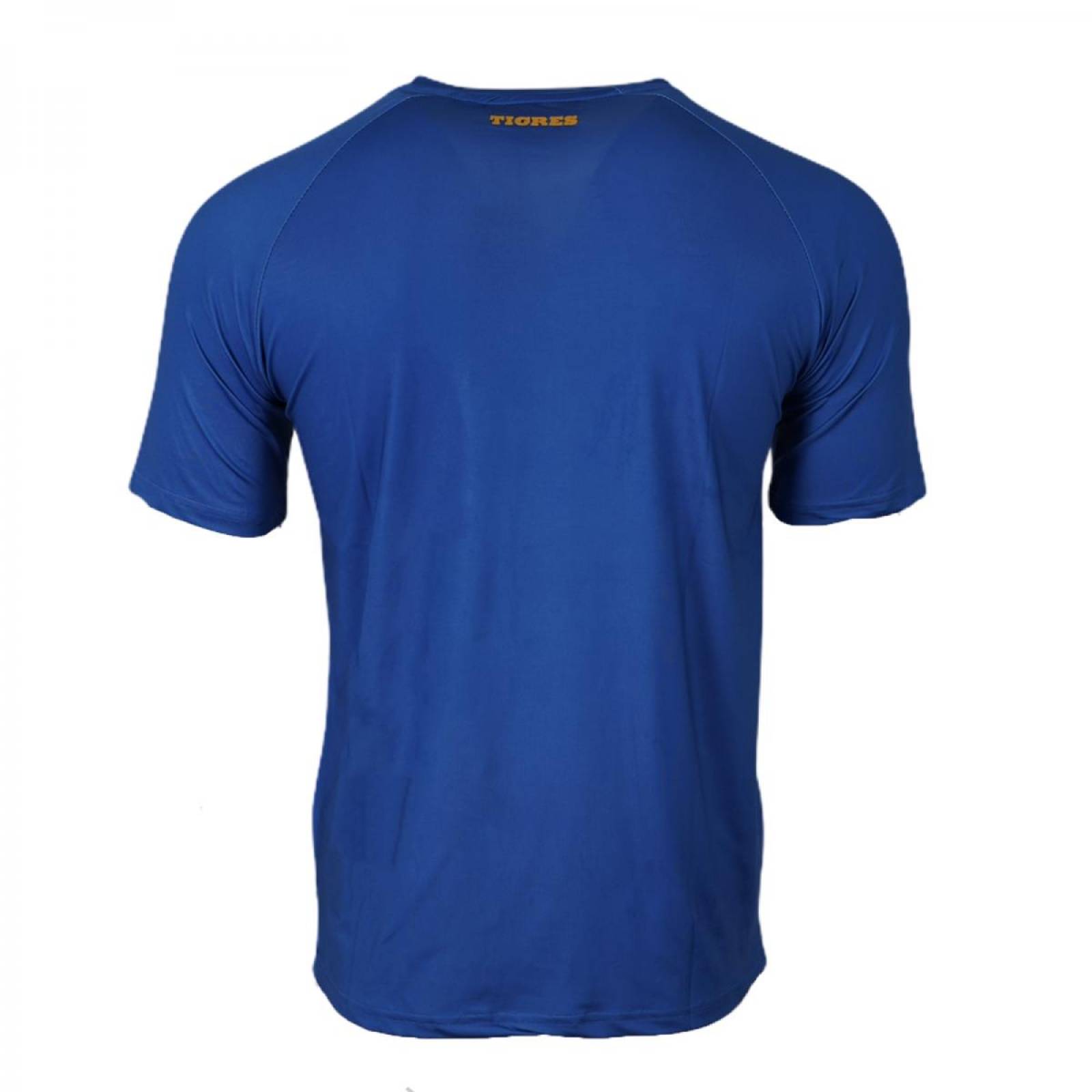 Playera Hombre Club Tigres Retro Azul Amarillo