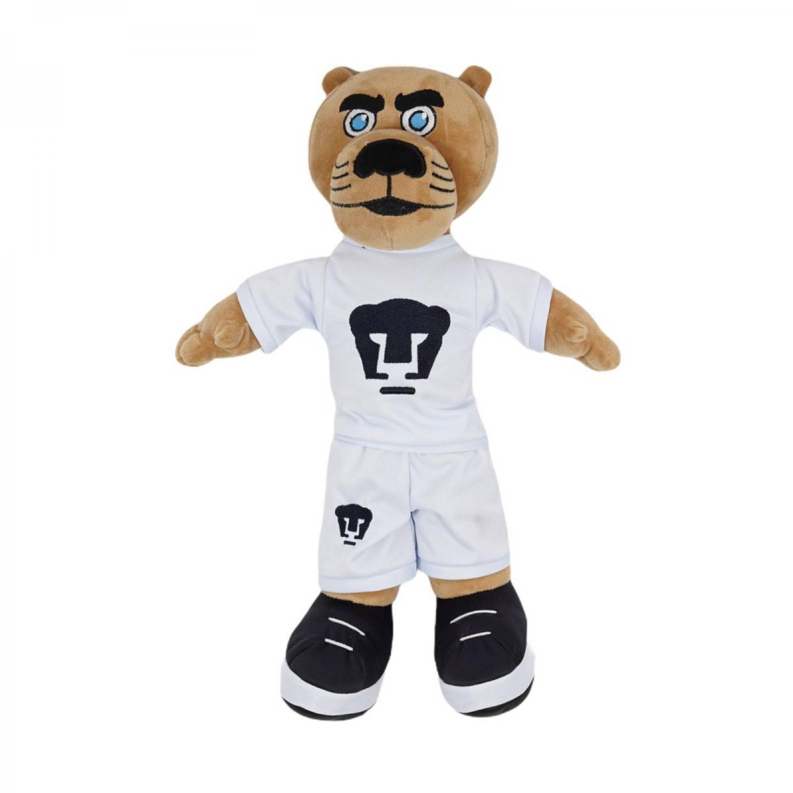 Peluche Goyo Pumas Grande Color Blanco azul