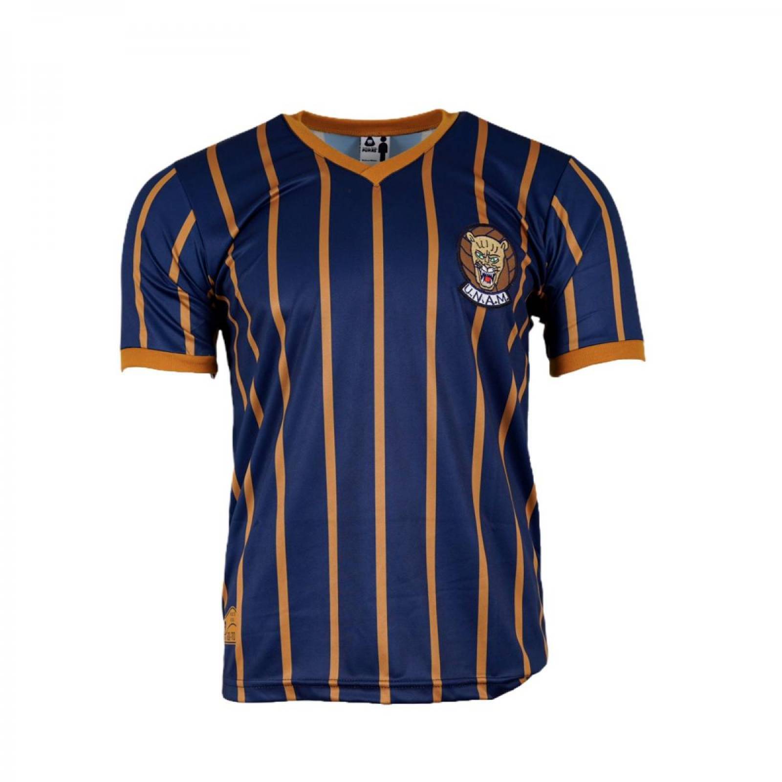 Playera Hombre Pumas Retro Rayas