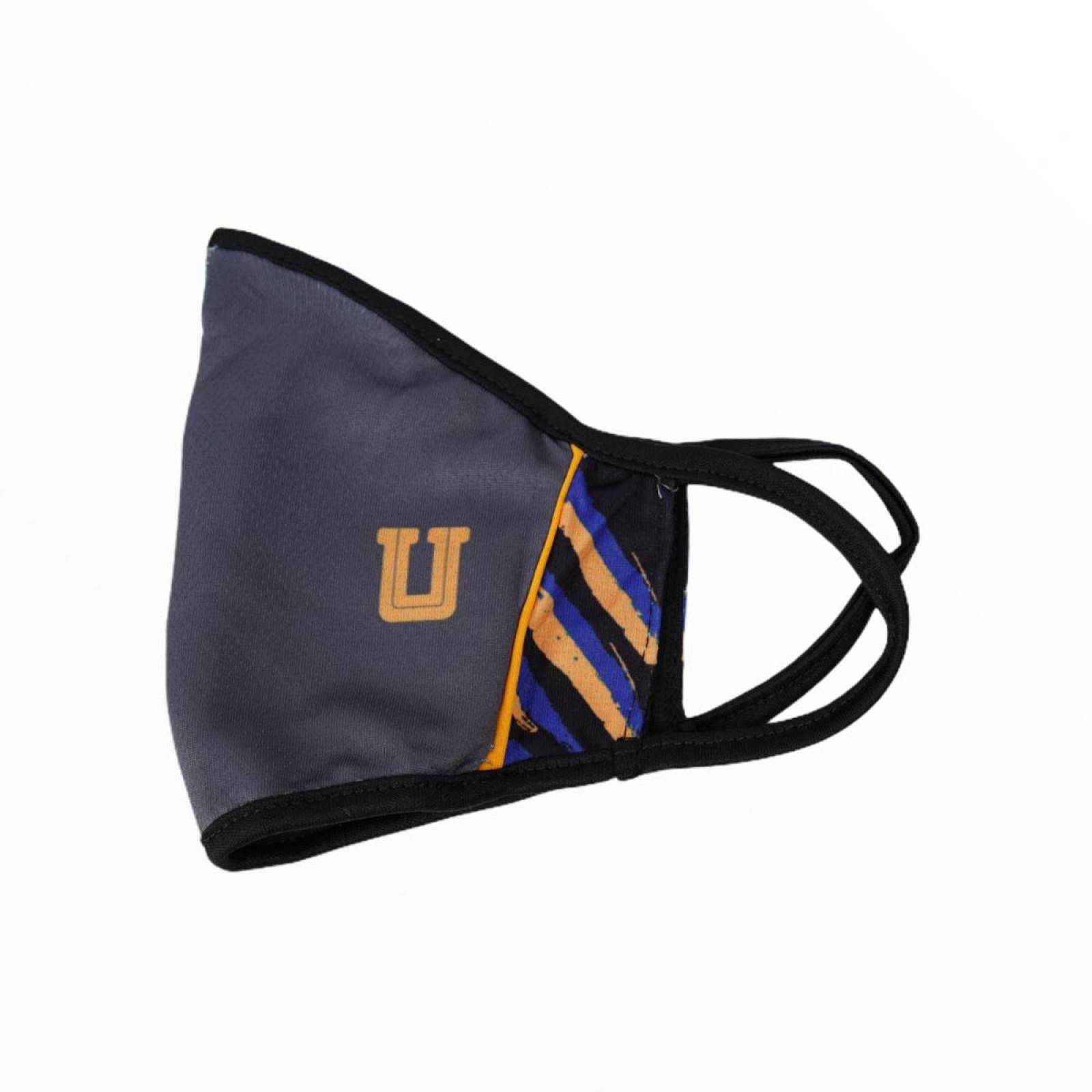 Cubrebocas Reutilizable Tigres UANL Con Filtro Carbón Activado