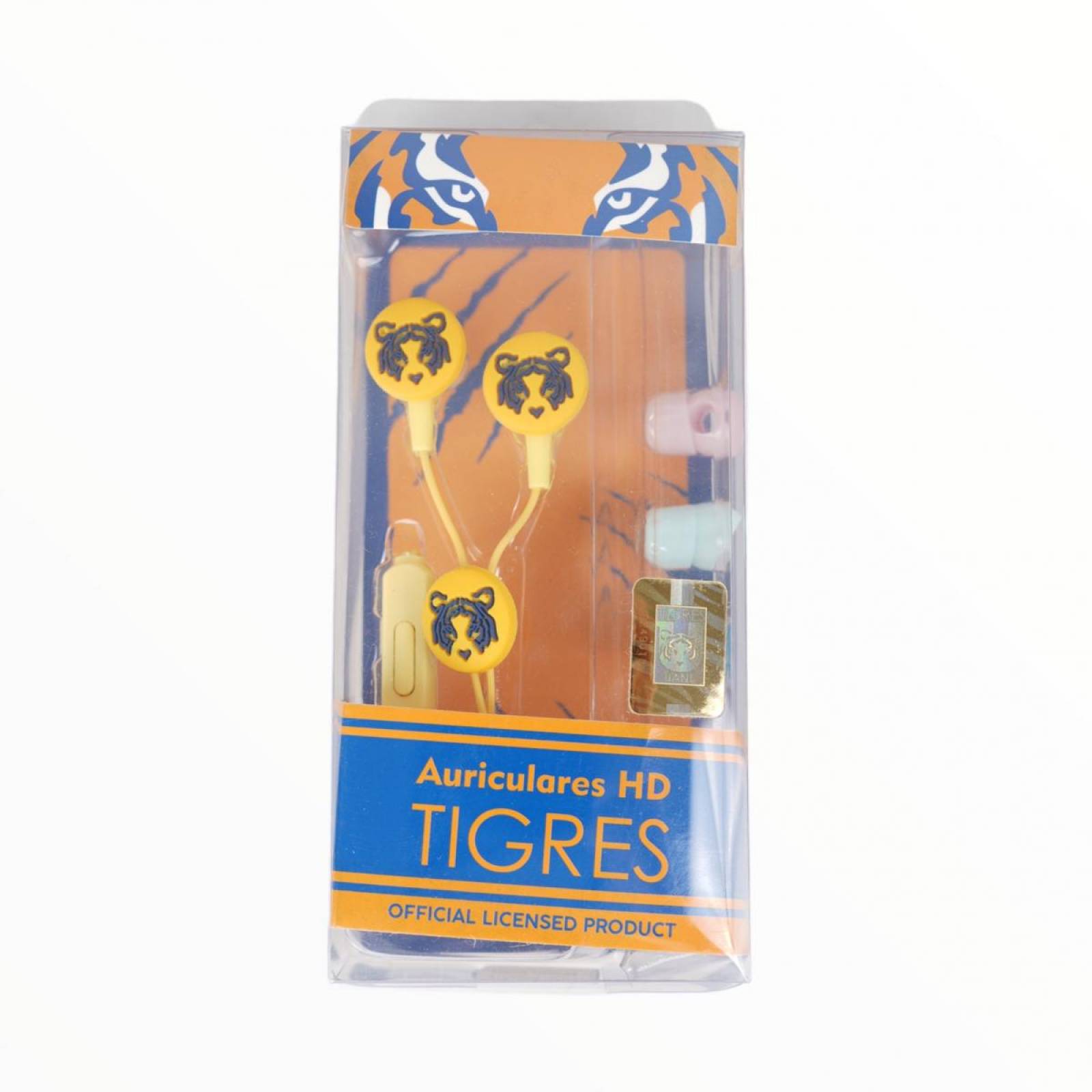 Audífonos Tigres UANL Chicos Chícharo Manos libres