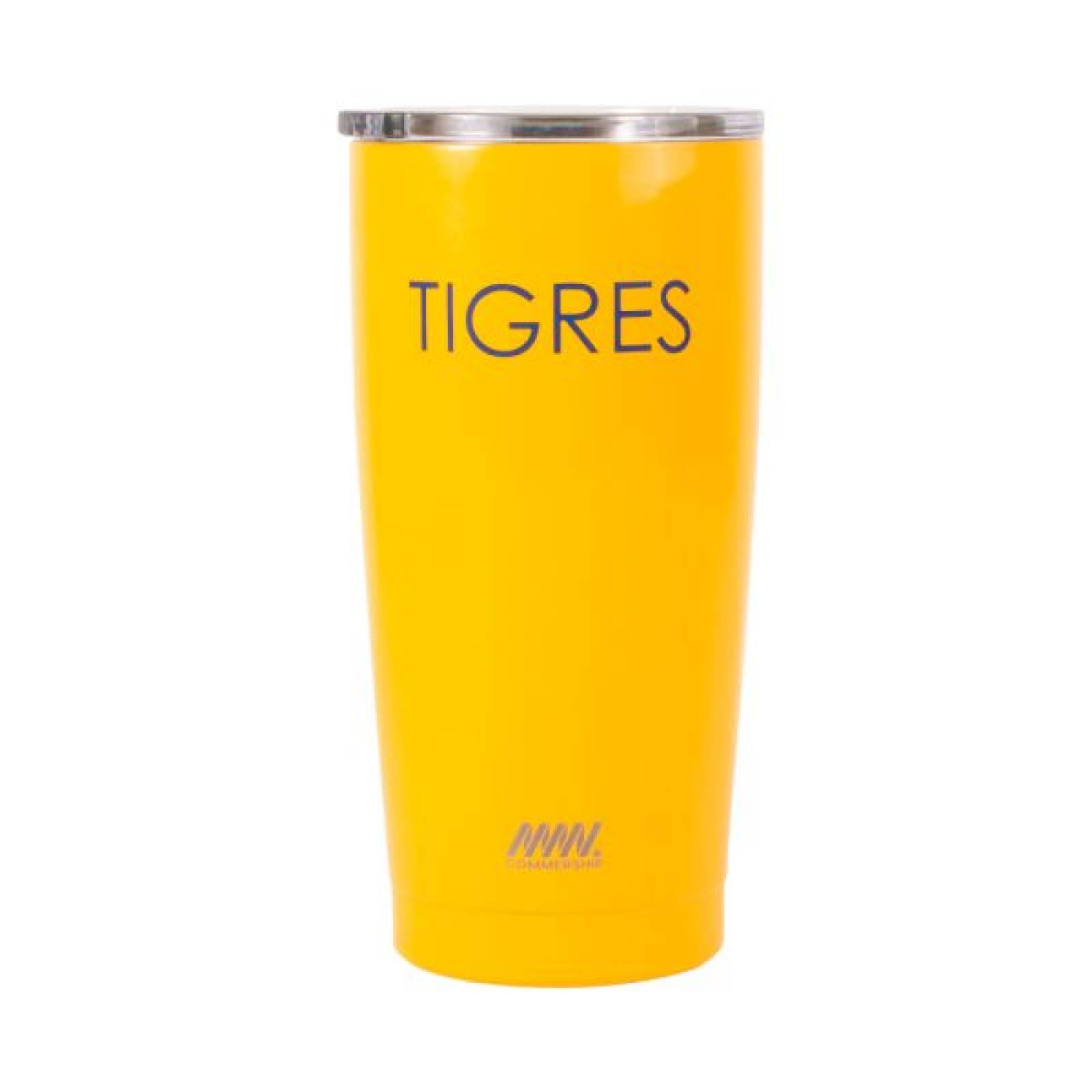 Termo Tigres Amarillo 20 oz