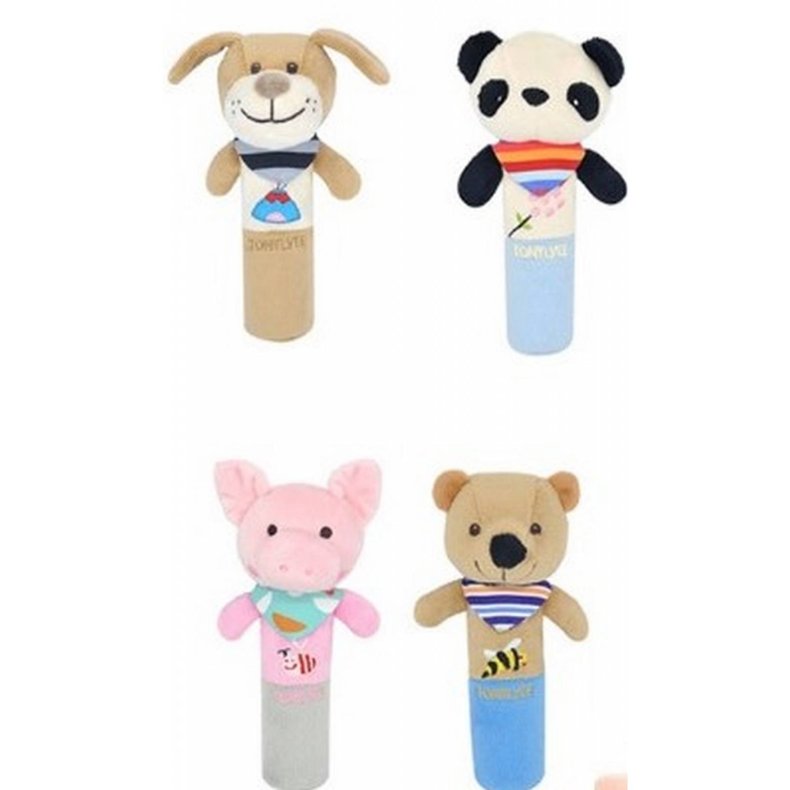 Juguete Sonaja De Peluche Para Bebe Figuras Animales Suave