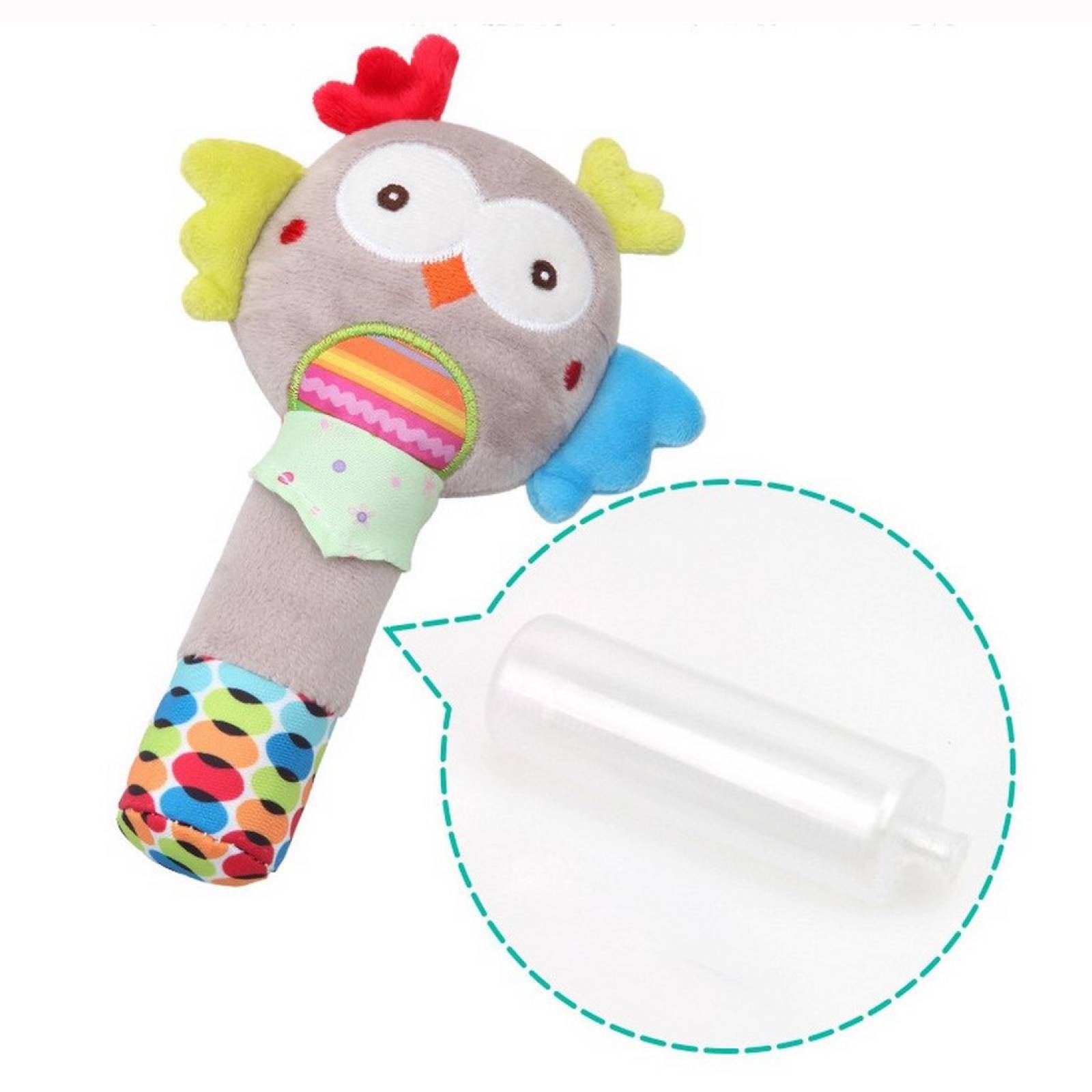 Juguete Sonaja De Peluche Para Bebe Recién Figuras Animales