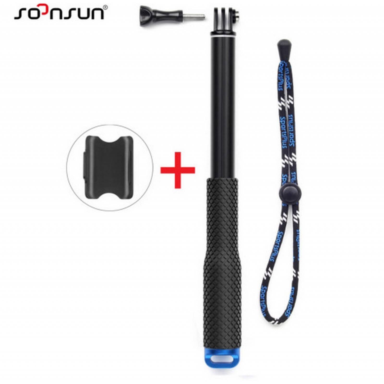 Bastón Selfie Cámara Deportiva Con Soporte Para Control Wifi