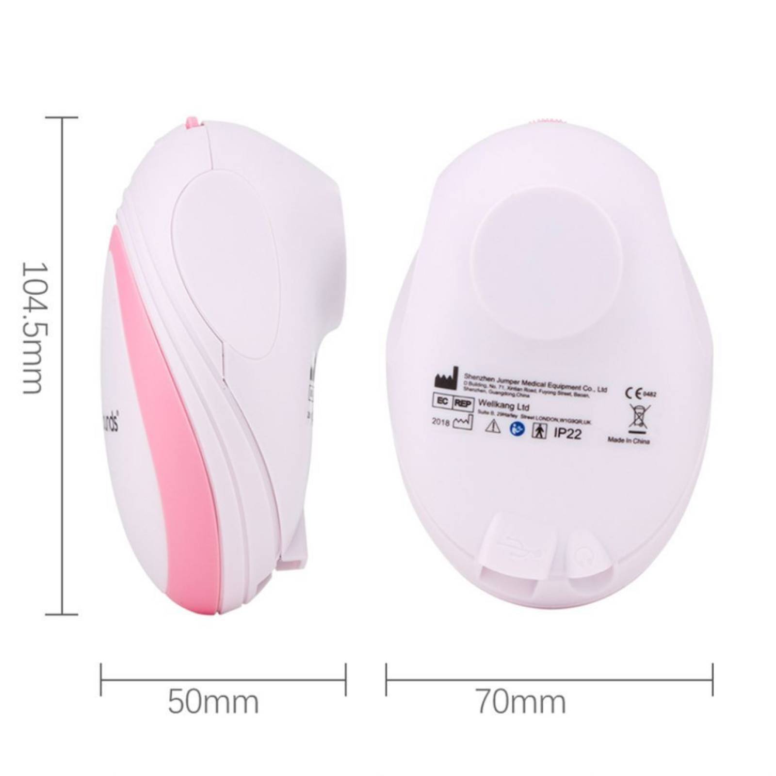 Monitor Latidos Bebe, Escucha, Graba Su Corazón