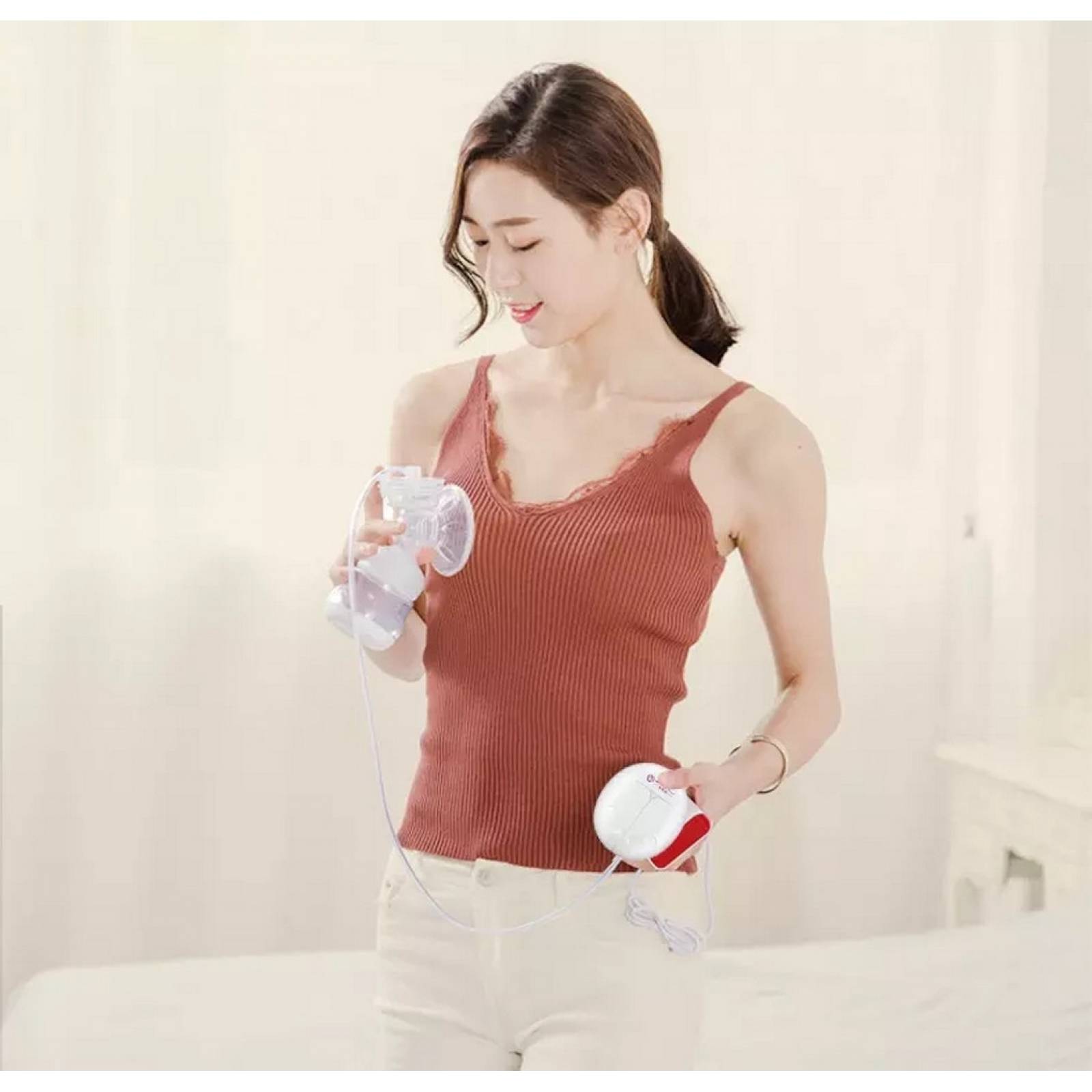 Extractor Leche Electrico Doble Saca Leche Lactancia Materna