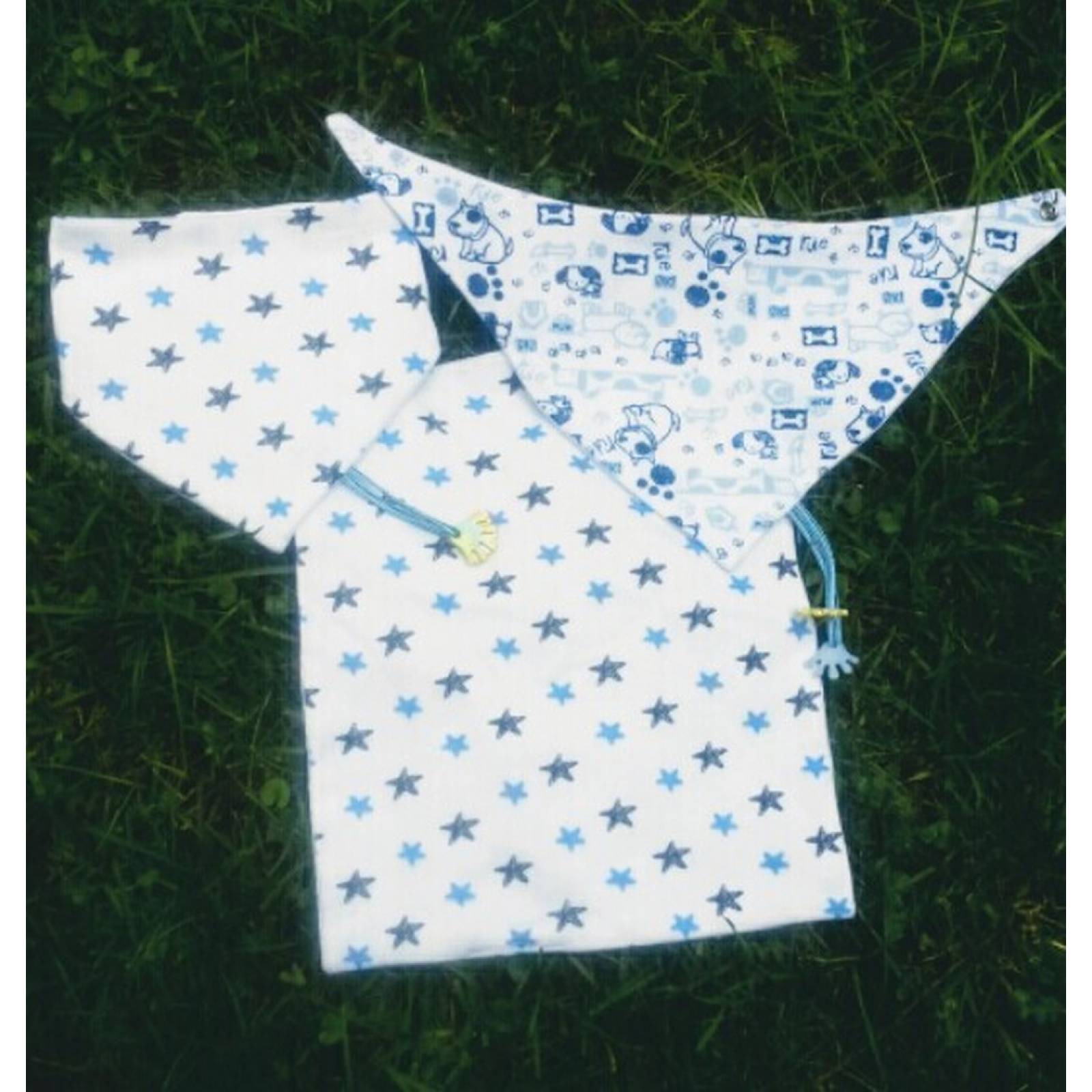 Set De 2 Baberos Tipo Pañoleta  Con Limpia Babitas