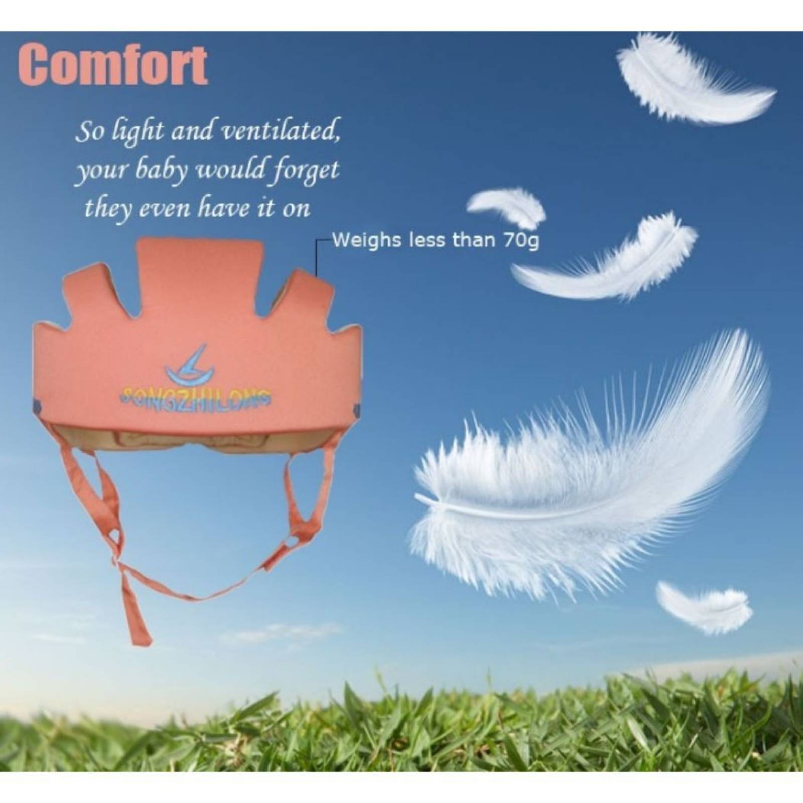 Casco Seguridad Infantil Bebes Y Niños Protección Caídas.