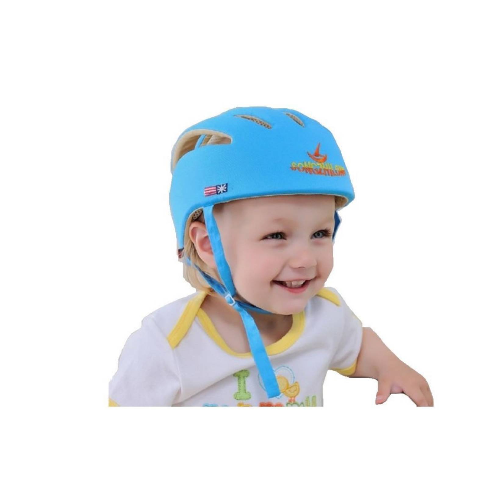 Casco Seguridad Infantil Bebes Y Niños + Rodilleras Gateo.