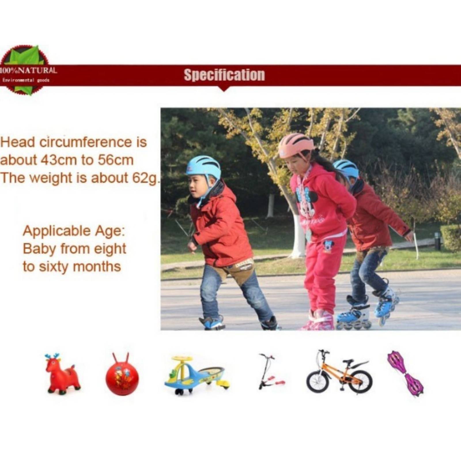 Casco Seguridad Infantil Bebes Y Niños + Rodilleras Gateo.