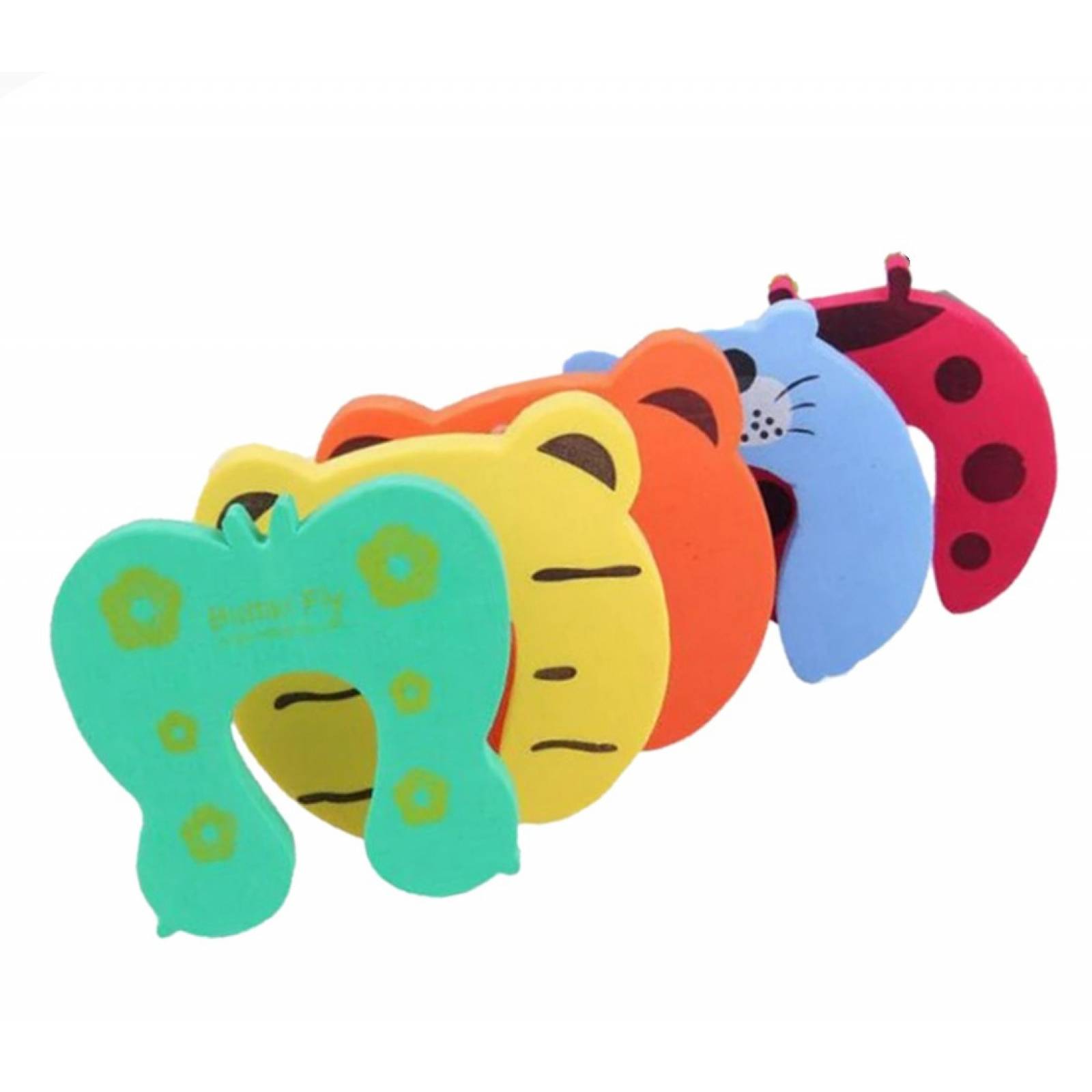 Set 5 Protectores De Seguridad Para Puertas Niños Y Bebes