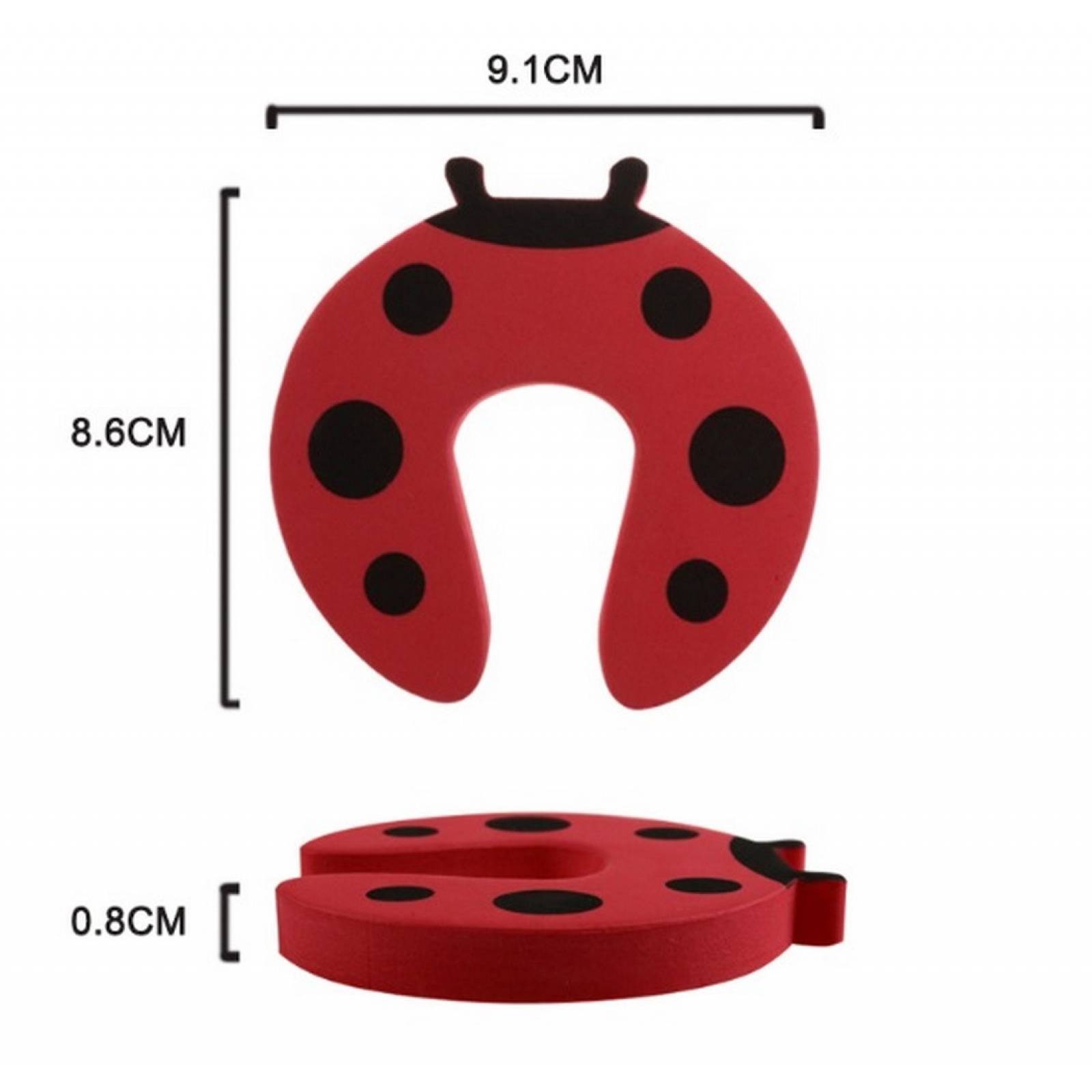 Set 5 Protectores De Seguridad Para Puertas Niños Y Bebes