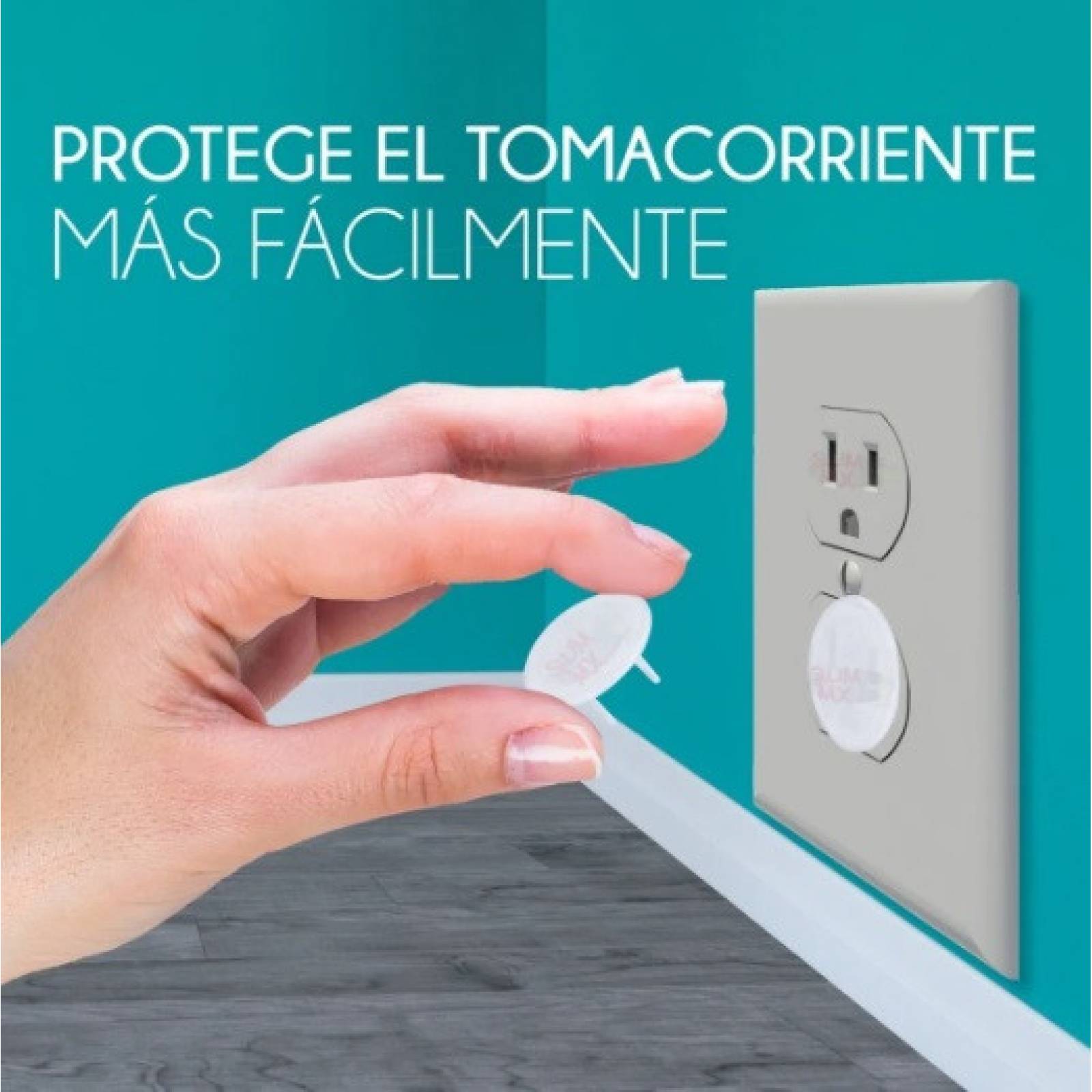 Protectores de Contactos Enchufe 38 Pzas Seguros Bebes Niños