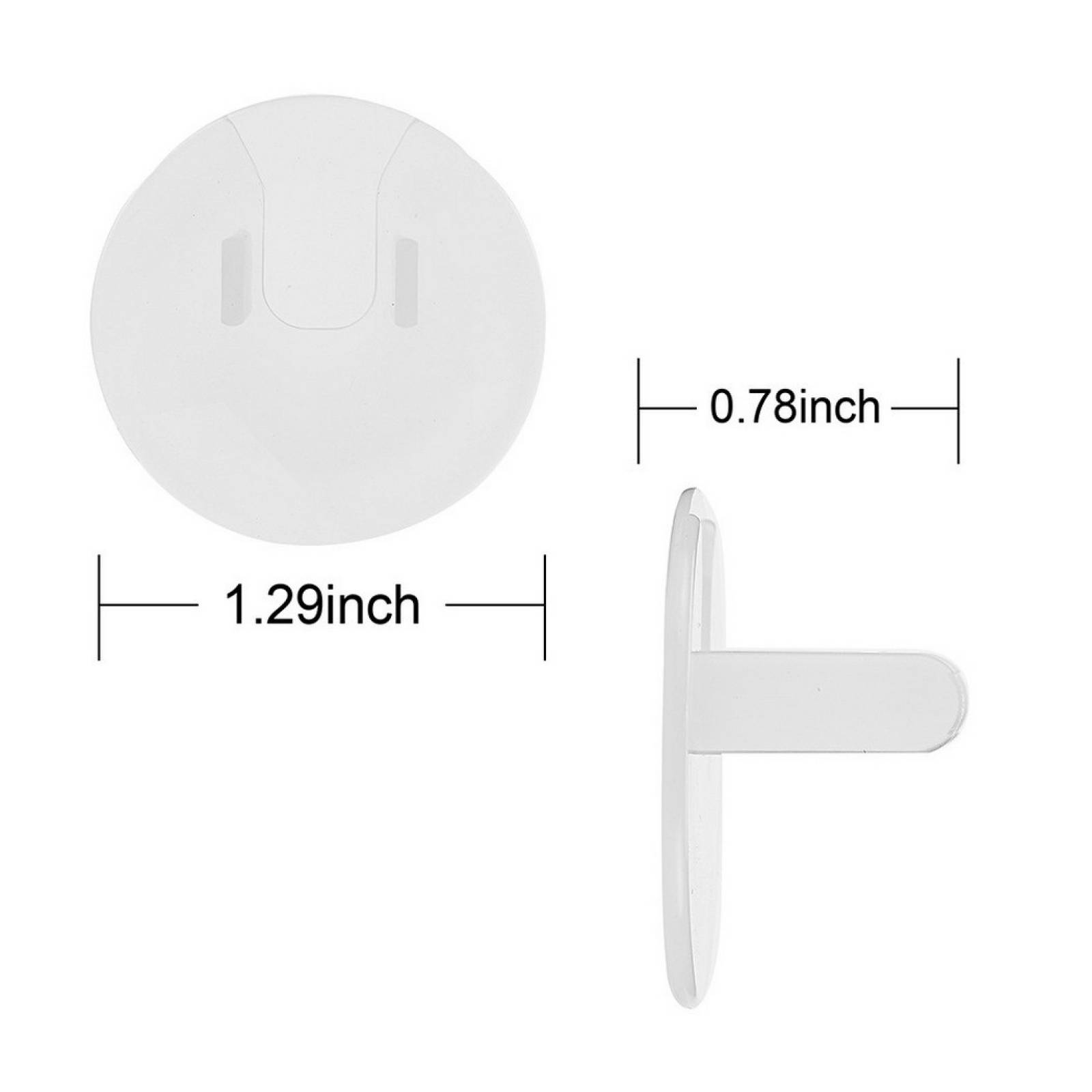 Protectores de Contactos Enchufe 38 Pzas Seguros Bebes Niños