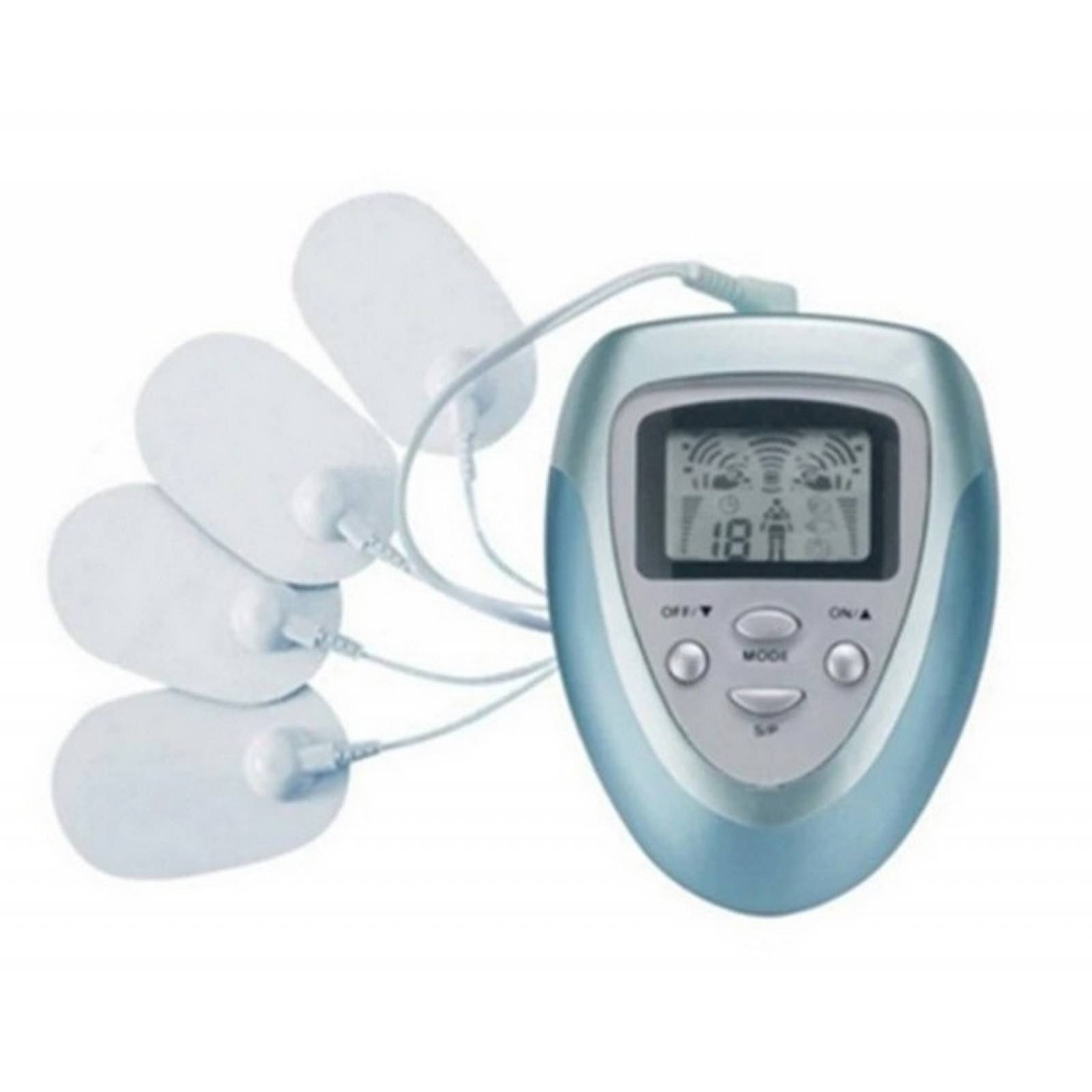 Electro Estimulador Masajeador Muscular Tens Ems Portátil 4P
