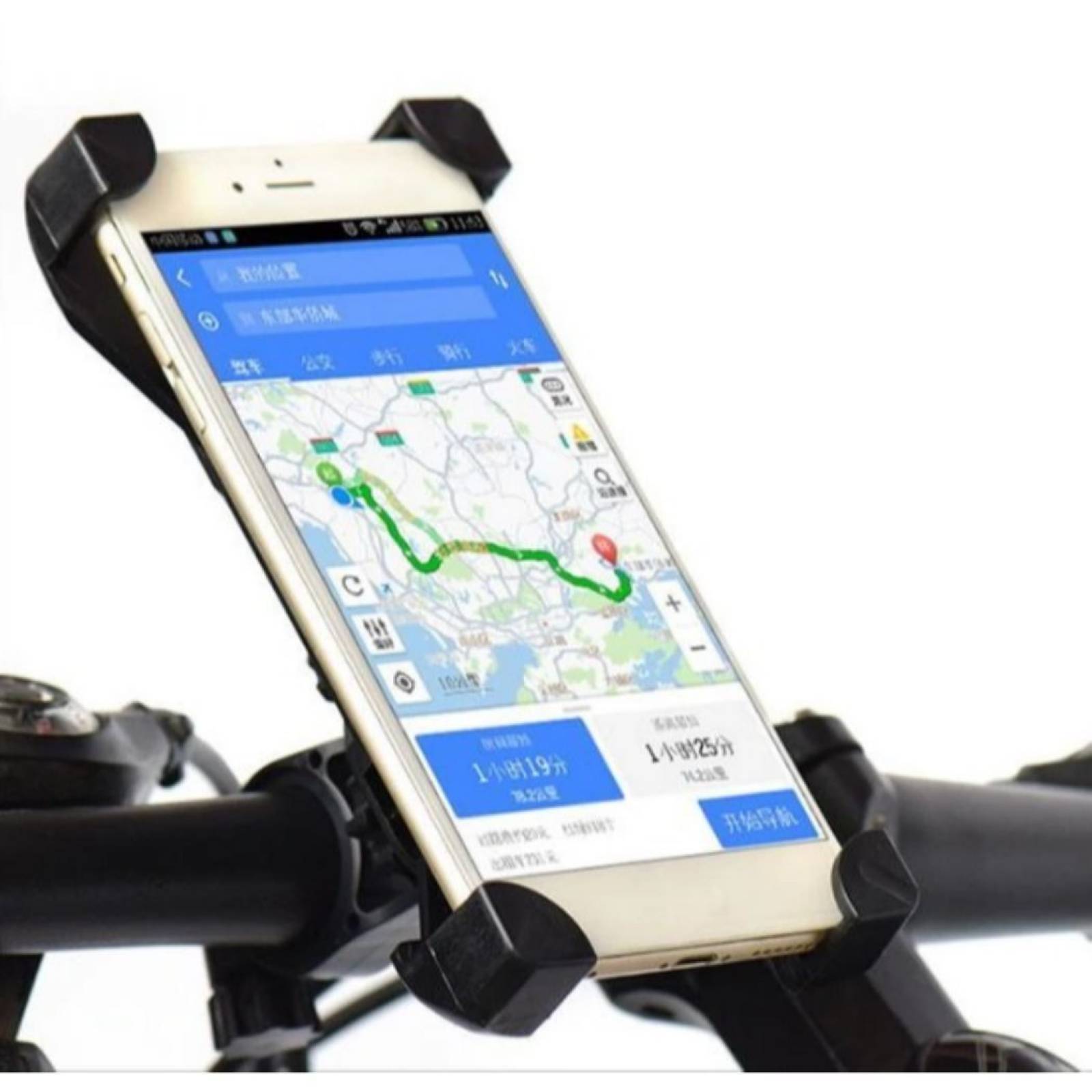 Soporte Porta Celular Anti Vibración Metálico para Bicicleta - Moto