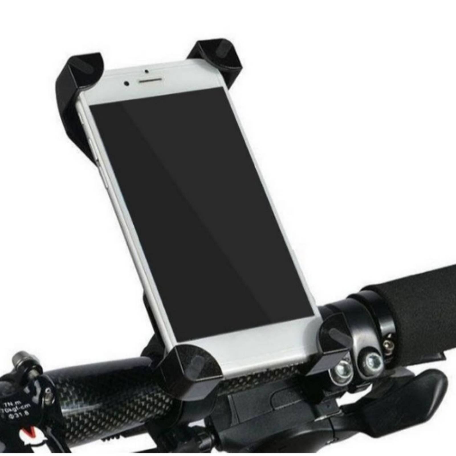 Soporte Porta Celular Metálico Bicicleta Moto Anti Vibración
