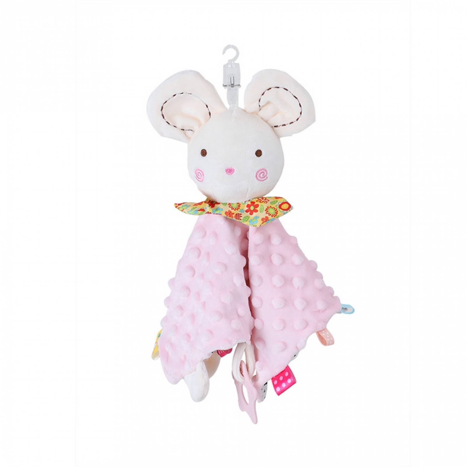 Manta De Apego Bebe Peluche Extra Suave Texturas Juguete