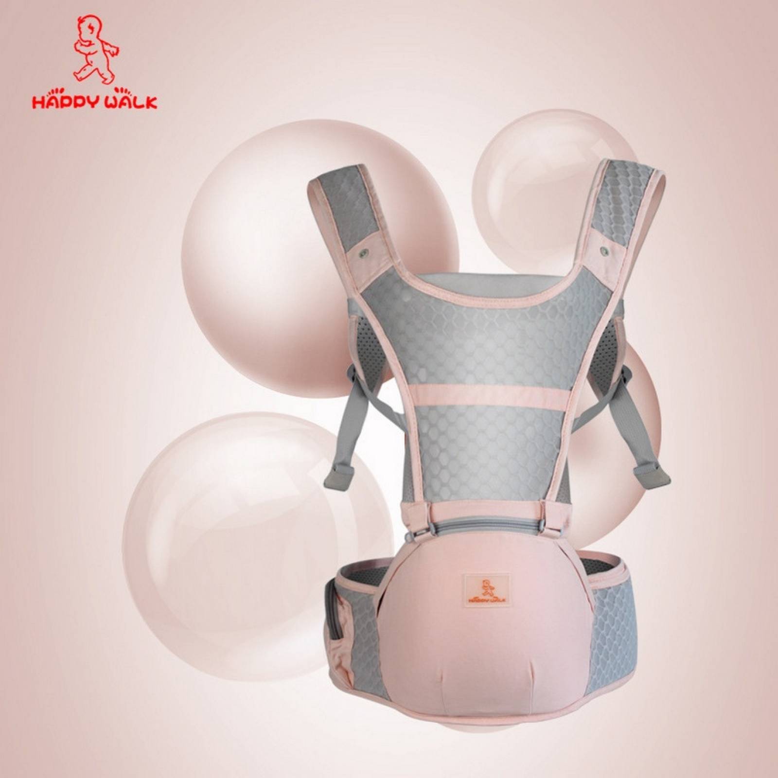 Cangurera Portabebé Mochila Ergonómica Bebe Seat 6 En 1