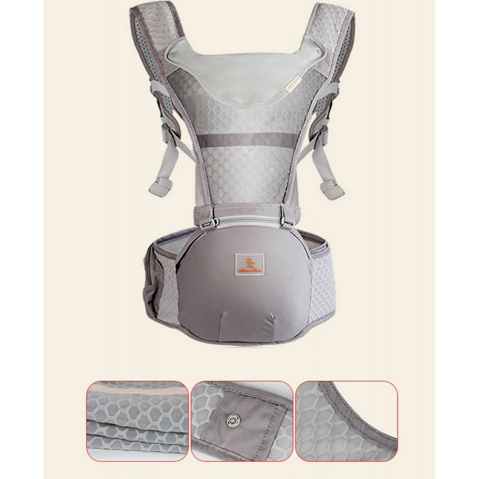 Cangurera Portabebé Mochila Ergonómica Bebe Seat 6 En 1