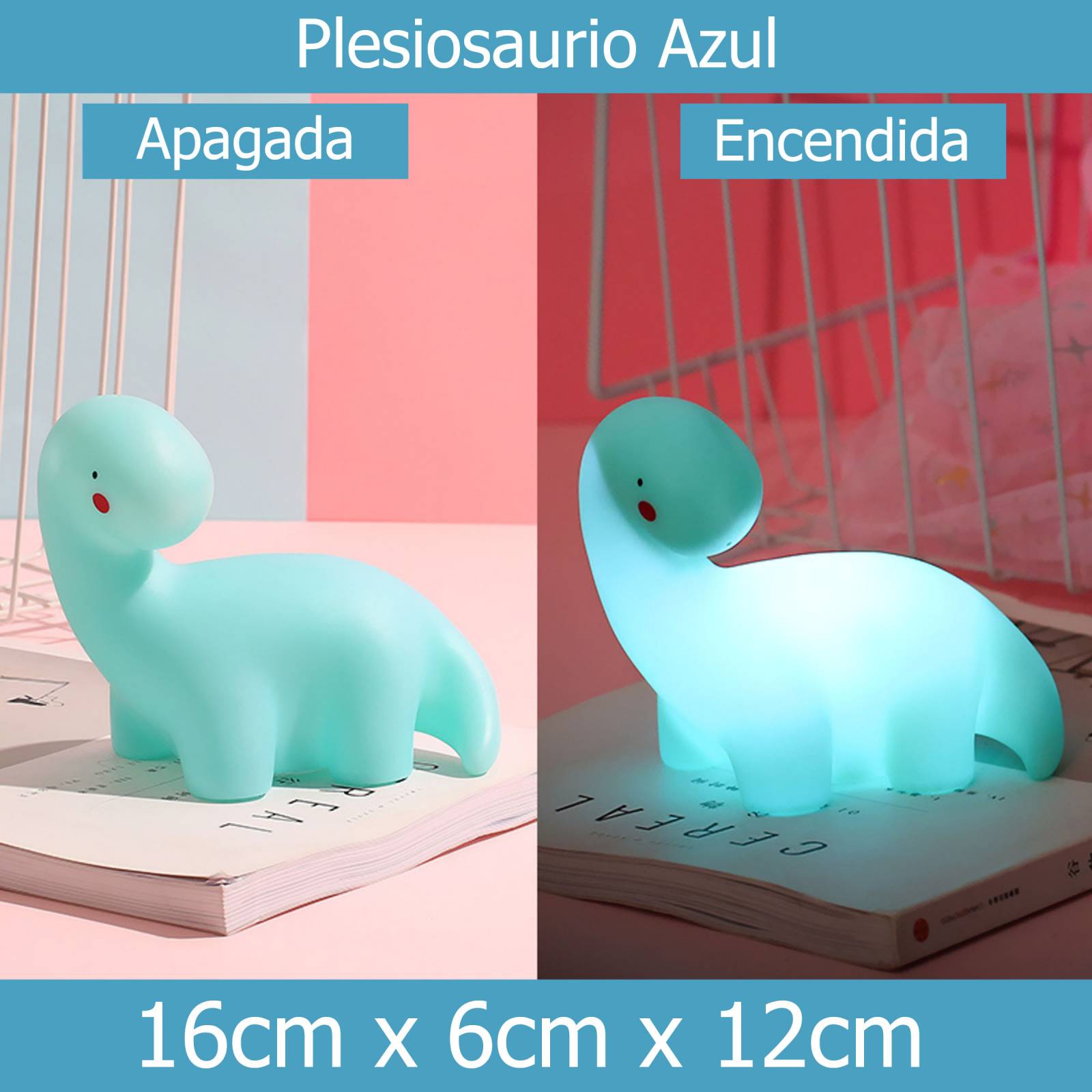 Lampara Led Luz de Noche Para Bebes Niños Decorativa