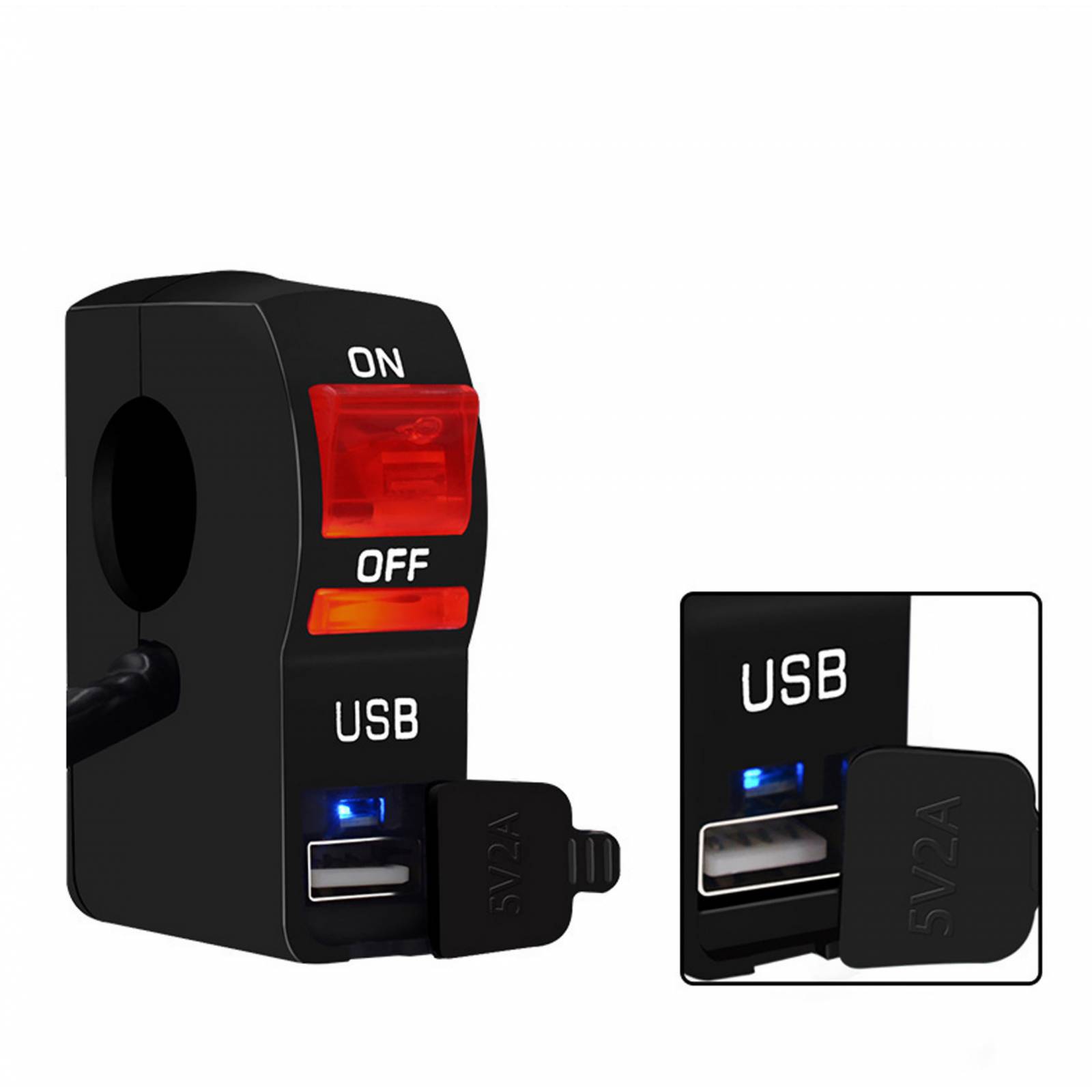 Switch Apagador De Motocicleta Auxiliares Luces Interruptor