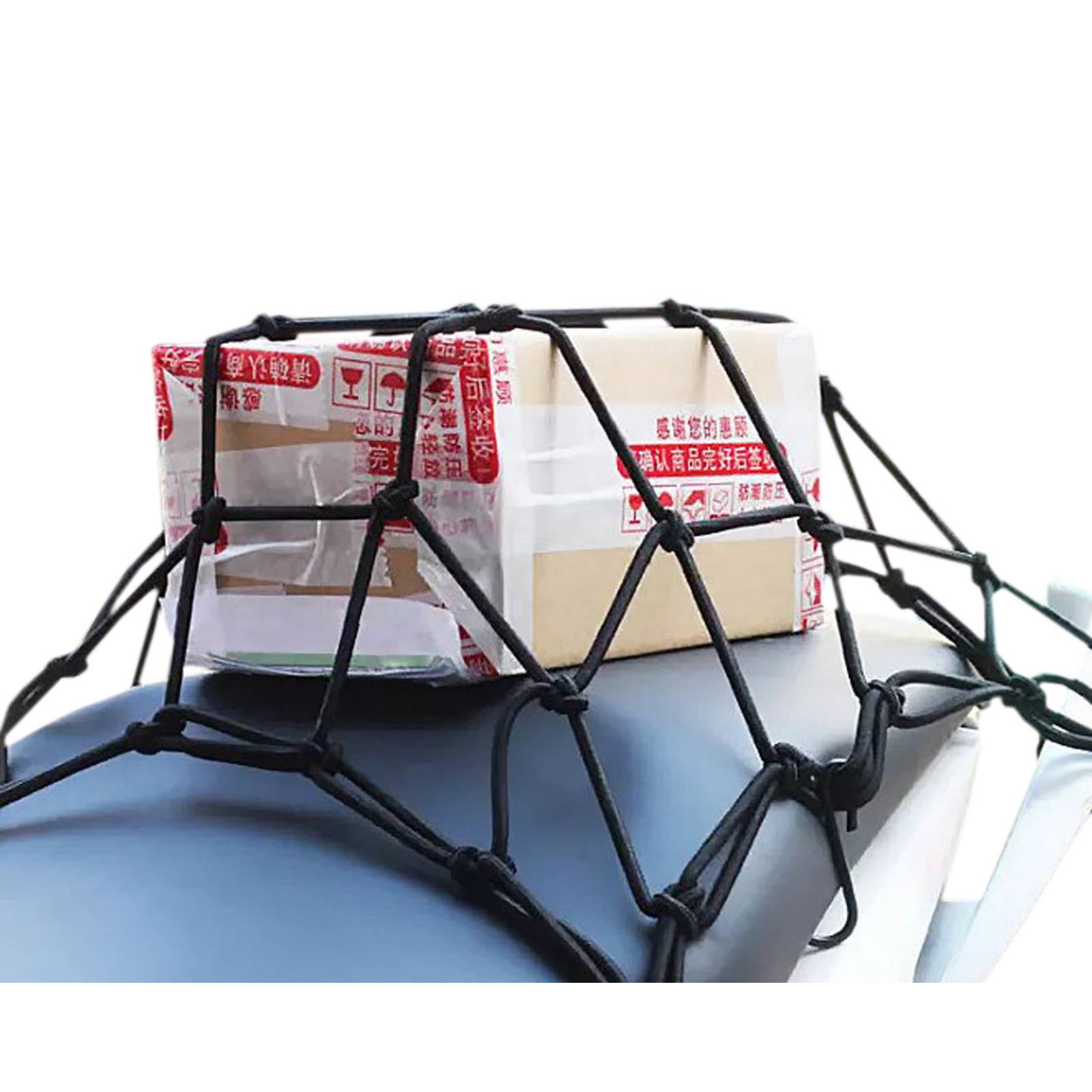 Red Elástica Portabultos Tanque Parrilla Casco Moto Bici