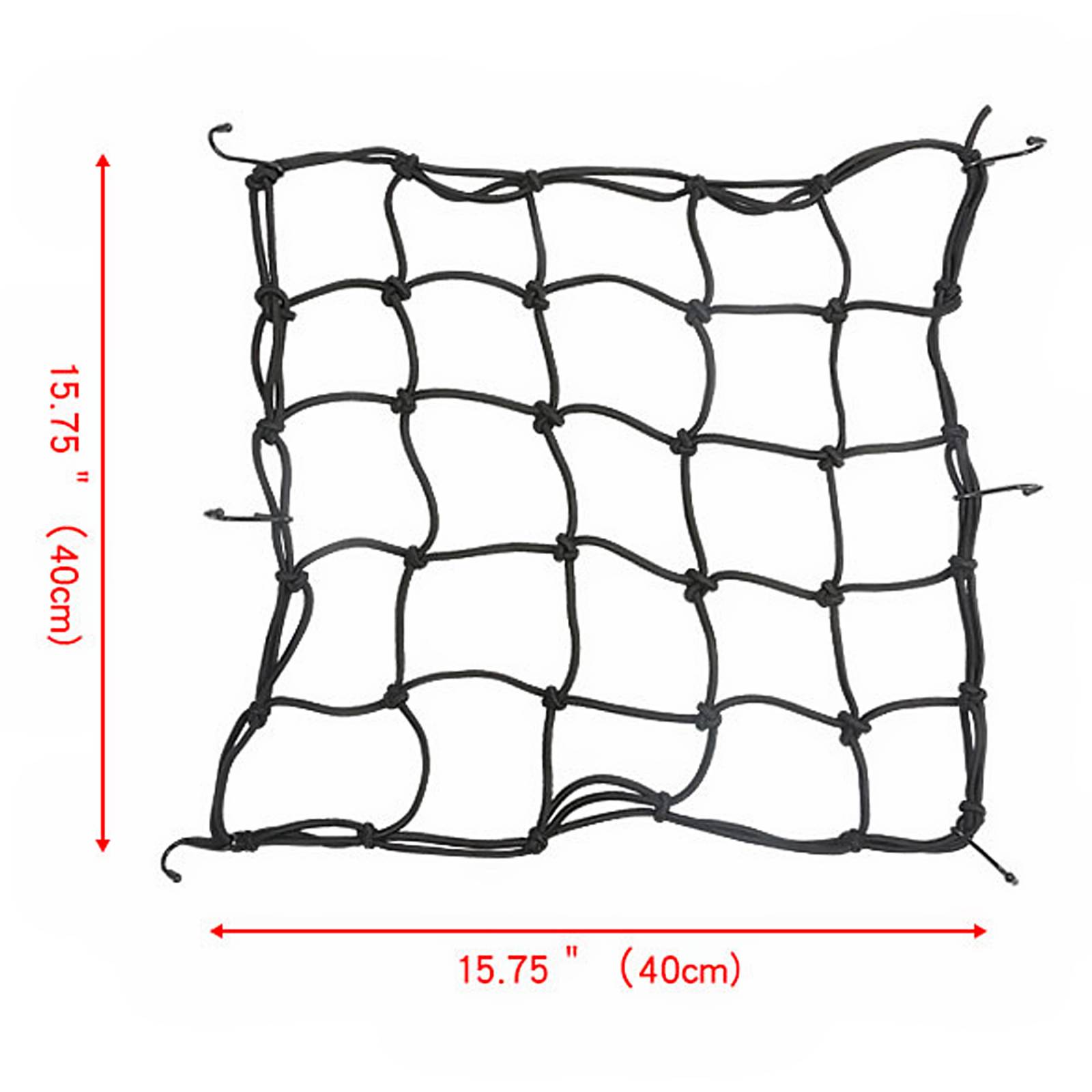 Red Elástica Portabultos Tanque Parrilla Casco Moto Bici