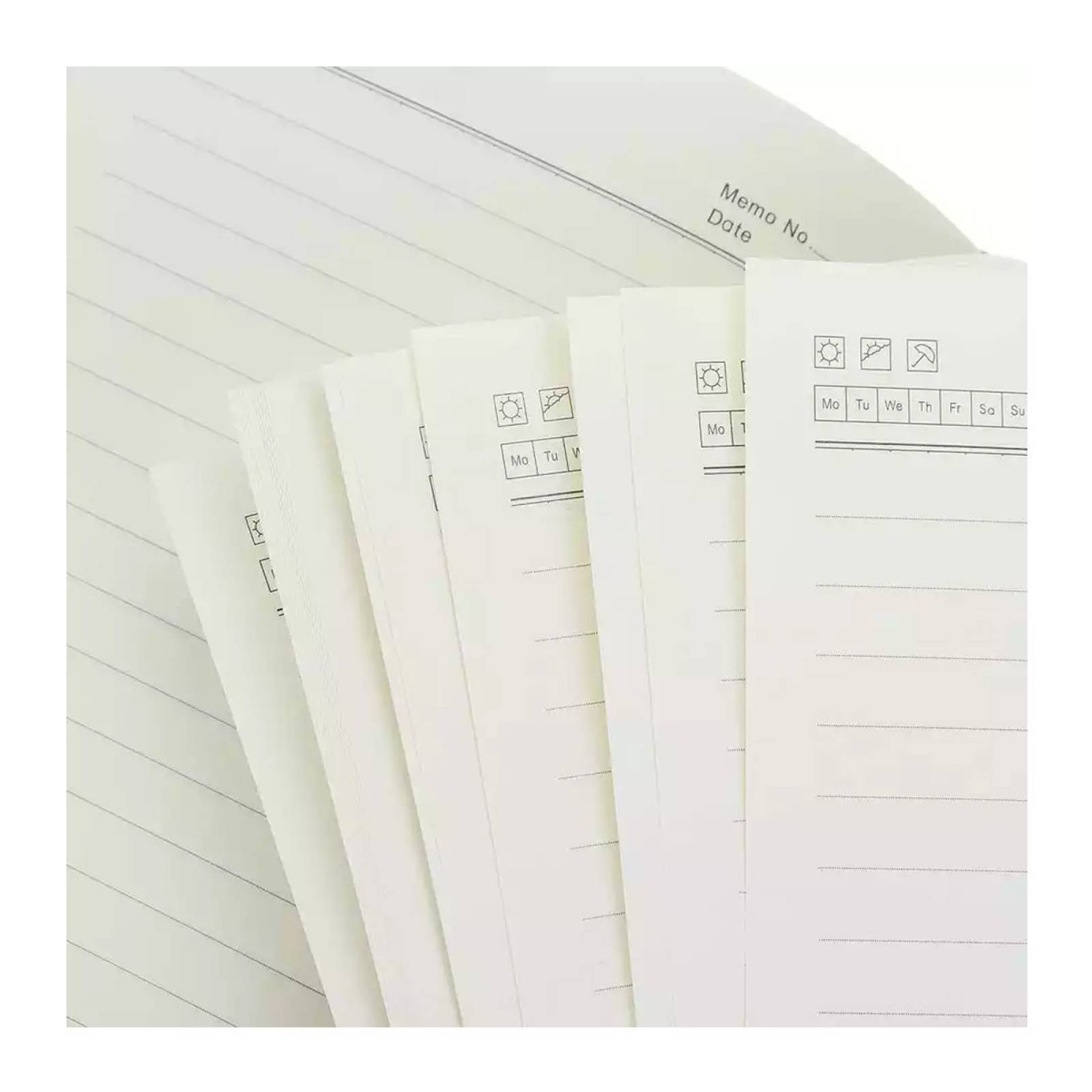 Caja Regalo Cuaderno Agenda De Cuero Con Bolígrafo y Termo