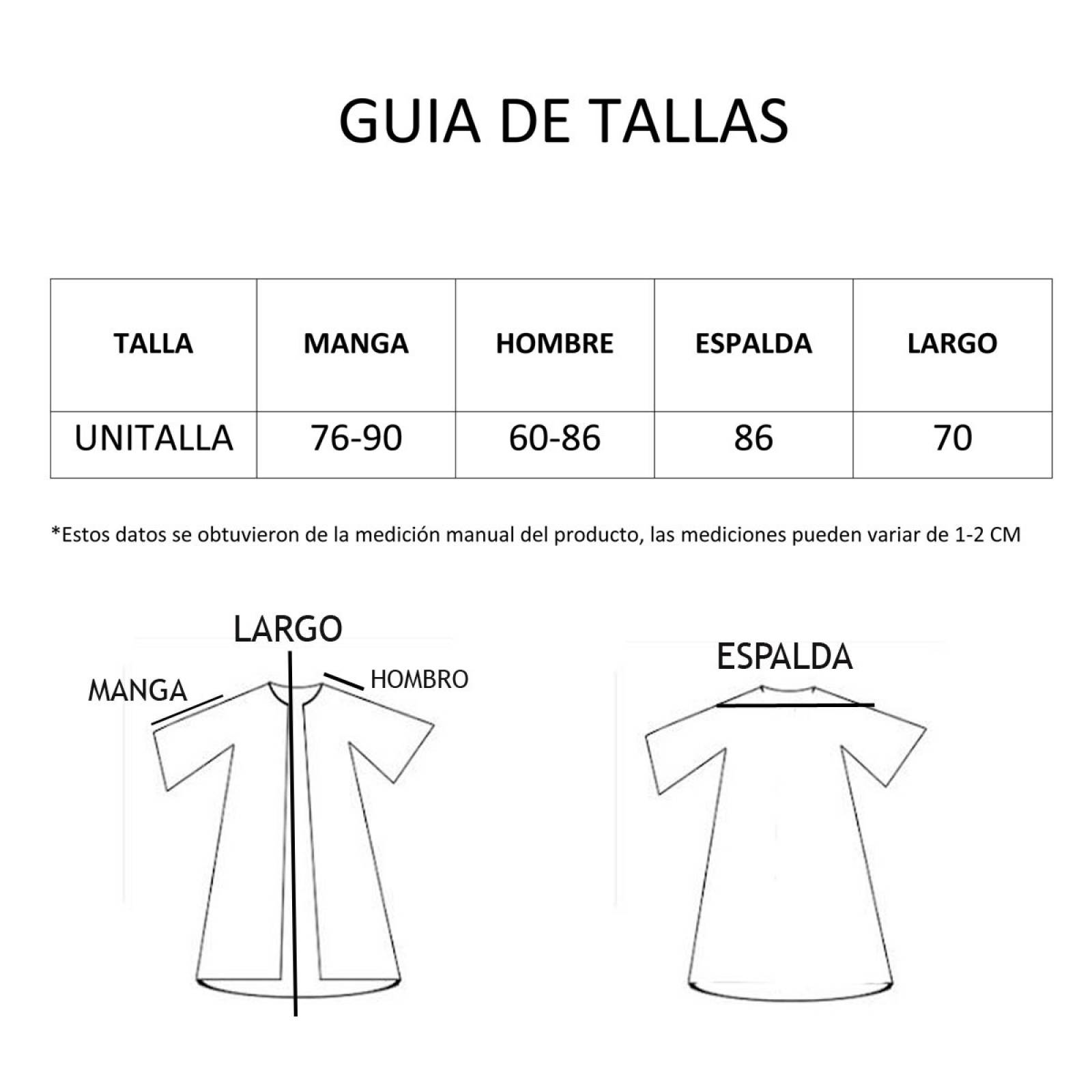 Túnica Kimono Boho Largo Sexy  Blusa  Salida de Playa